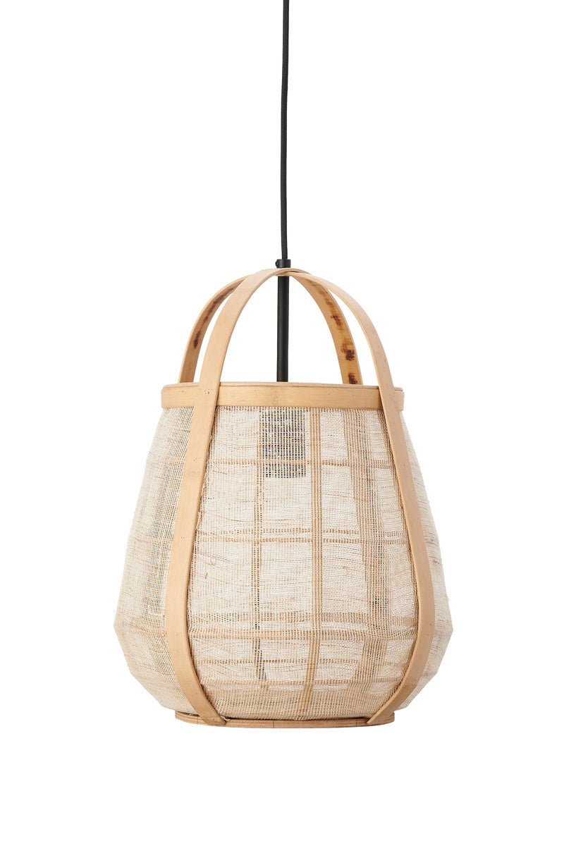 Jacinto Natural Bamboo Pendant Light 32cm
