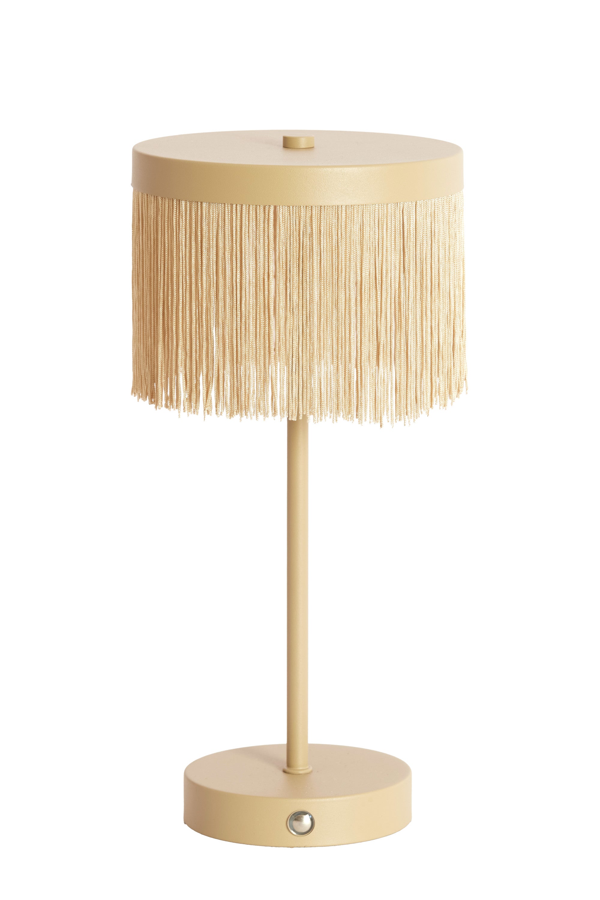 Diny Matt Beige Metal LED Table Lamp