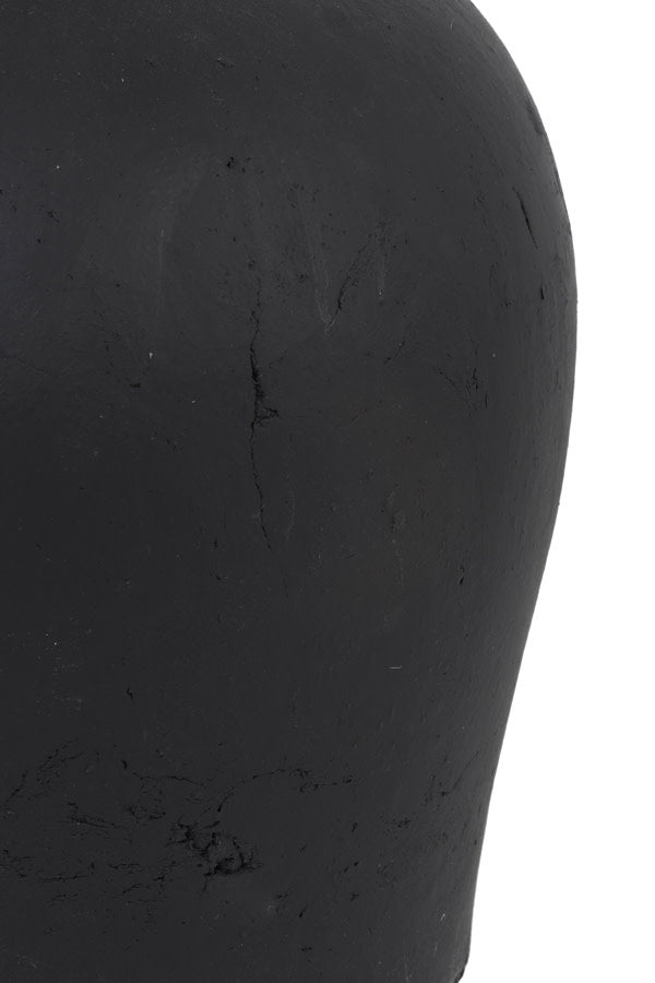 Etna Matt Black Ceramic Table Lamp Base