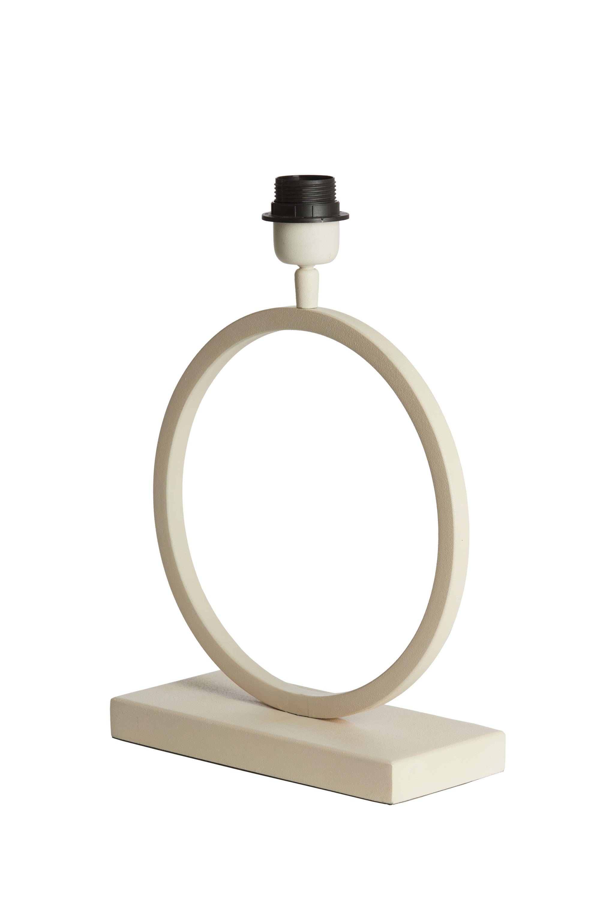 Liva Cream Metal Table Lamp Base 43cm