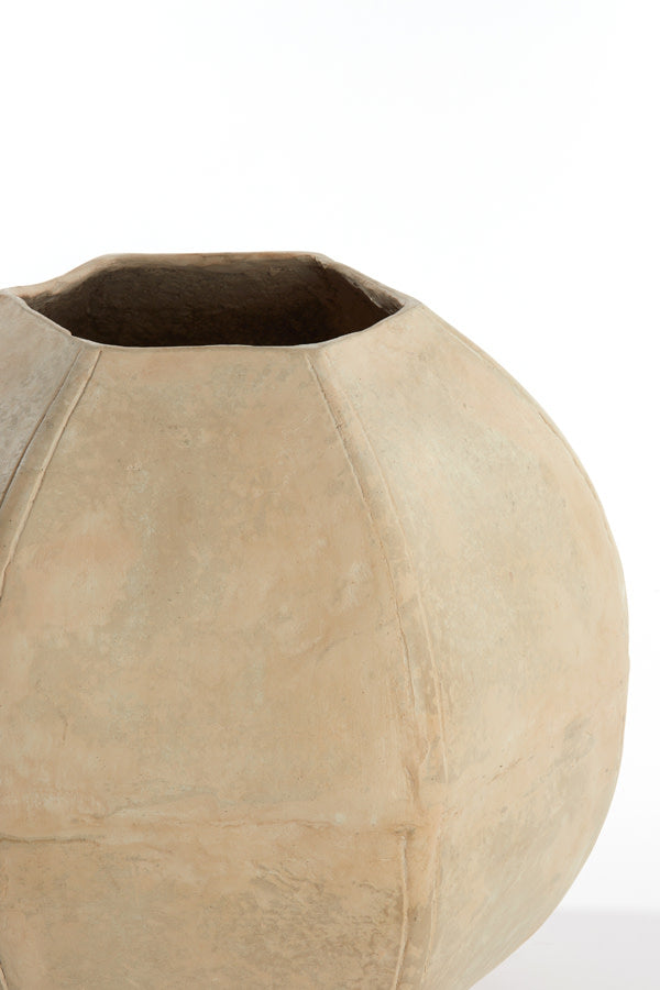 Melis Natural Papier Mâché Decorative Planter 44.5cm