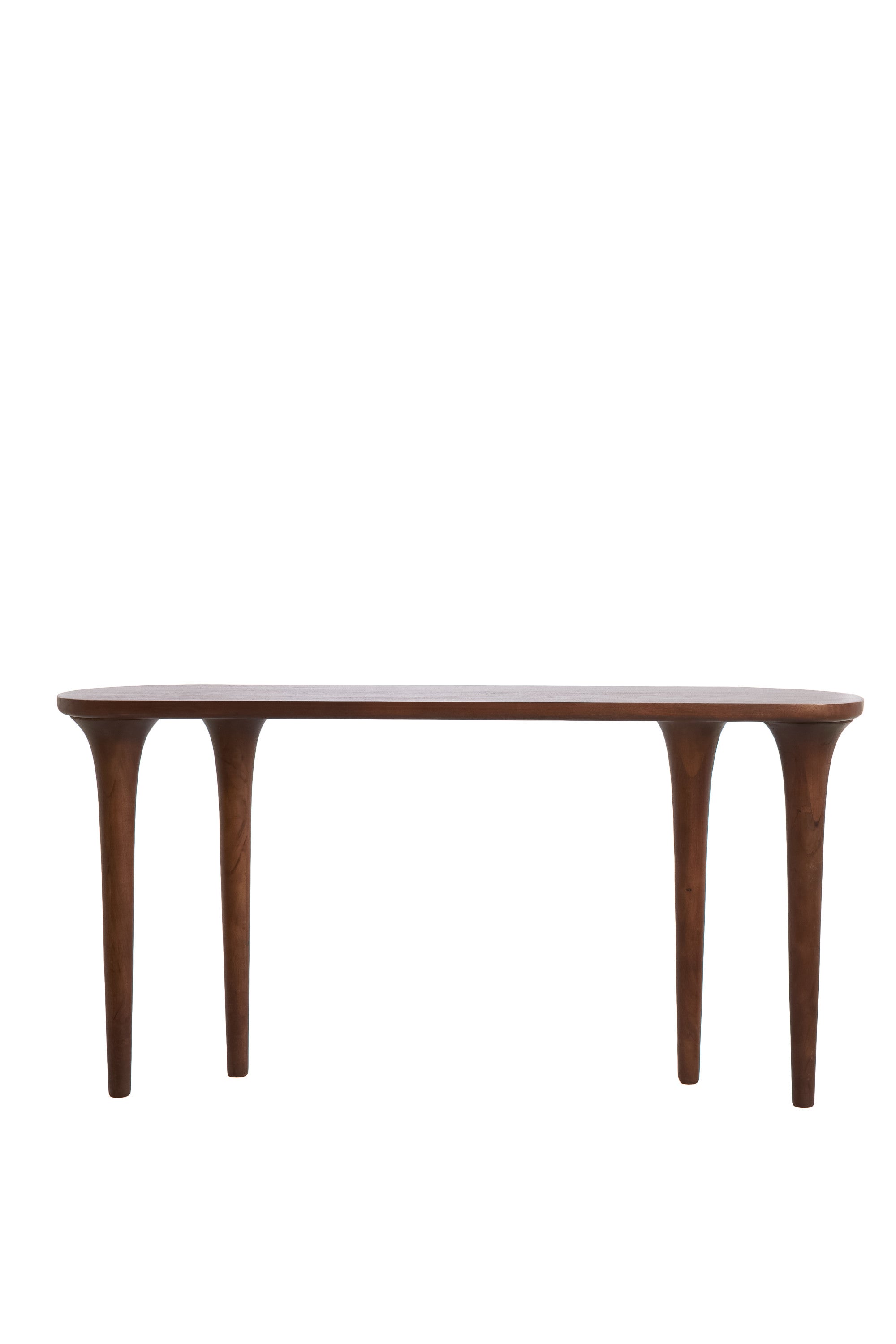 Zali Dark Brown Acacia Wood Console Table
