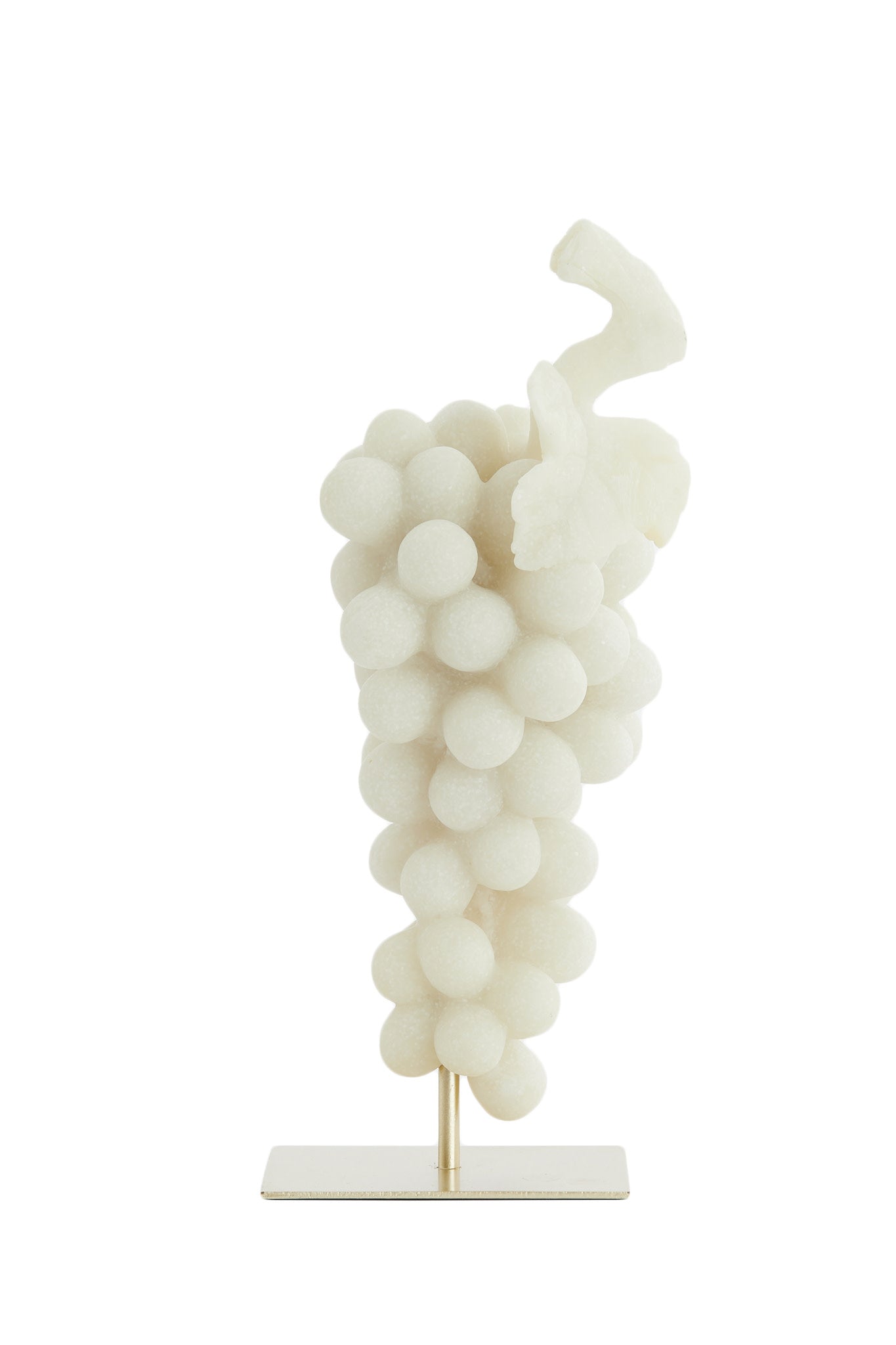 Grape Cream & Antique Bronze Ornament on Stand 35cm