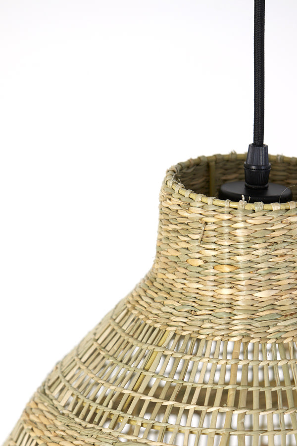Sagar Natural Seagrass Pendant Light 38cm
