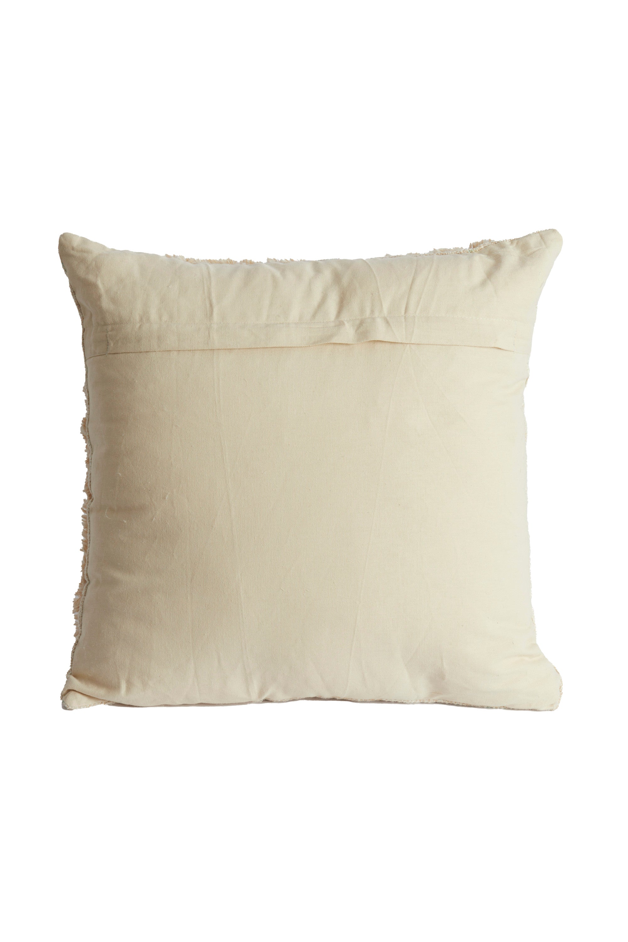 Javea Cream Textured Square Cushion 50x50cm
