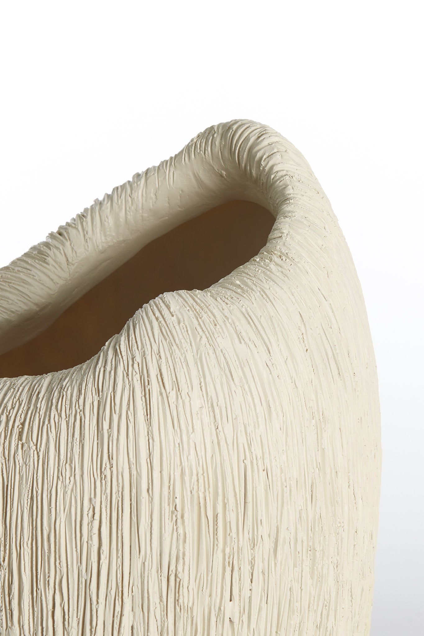 Denisa Cream Vase 50cm