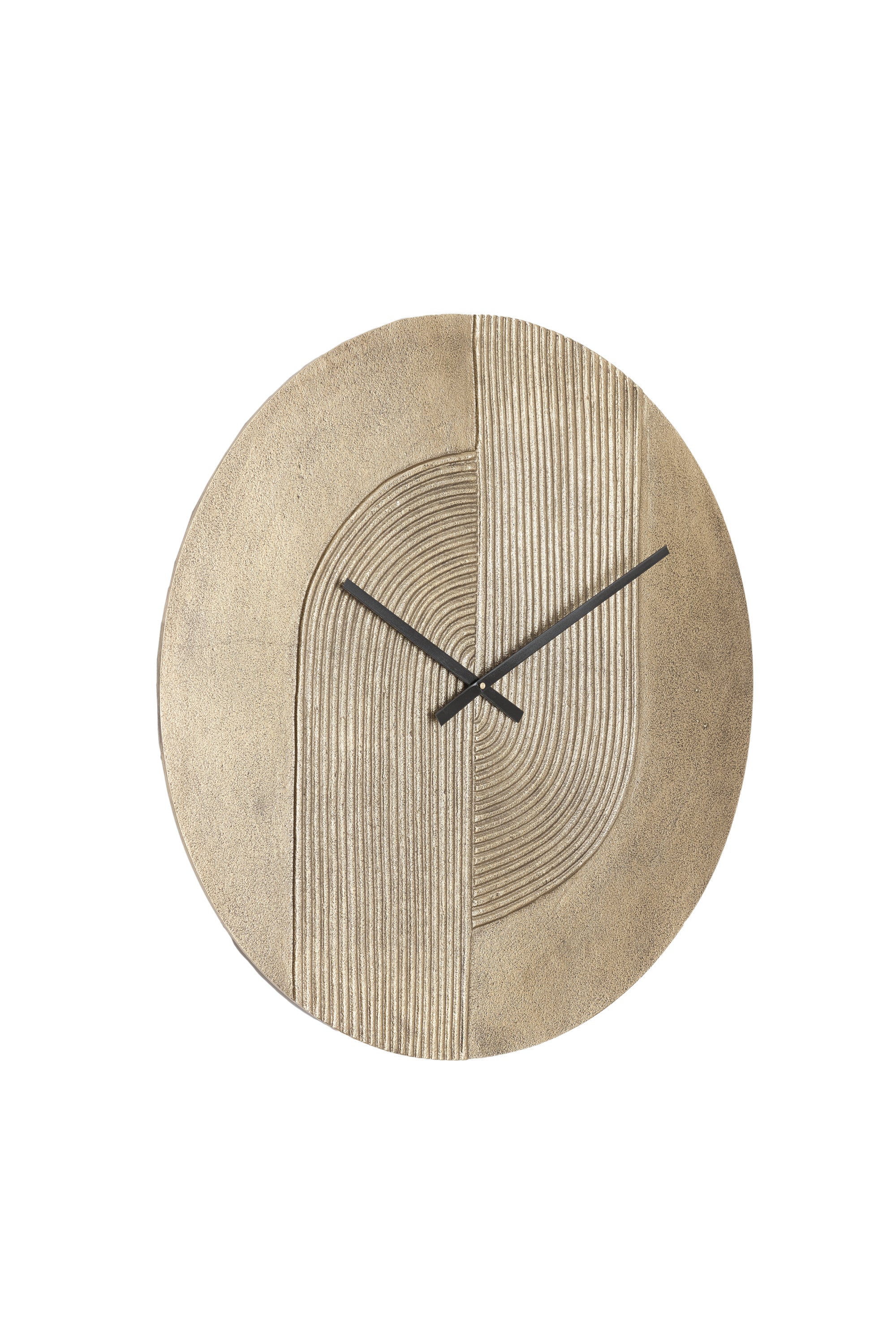 Gwenna Antique Bronze Metal Wall Clock