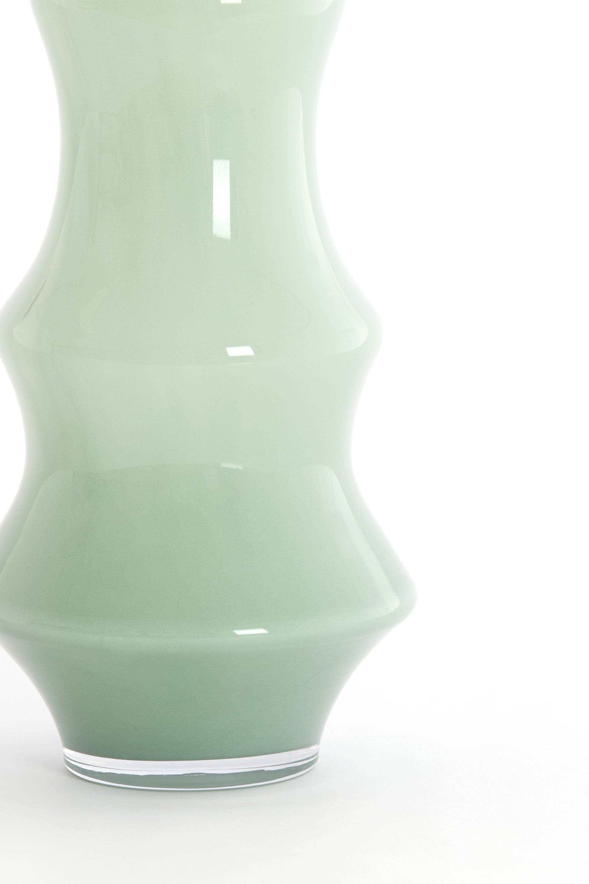 Fiorenza Mint Glass Vase 50cm