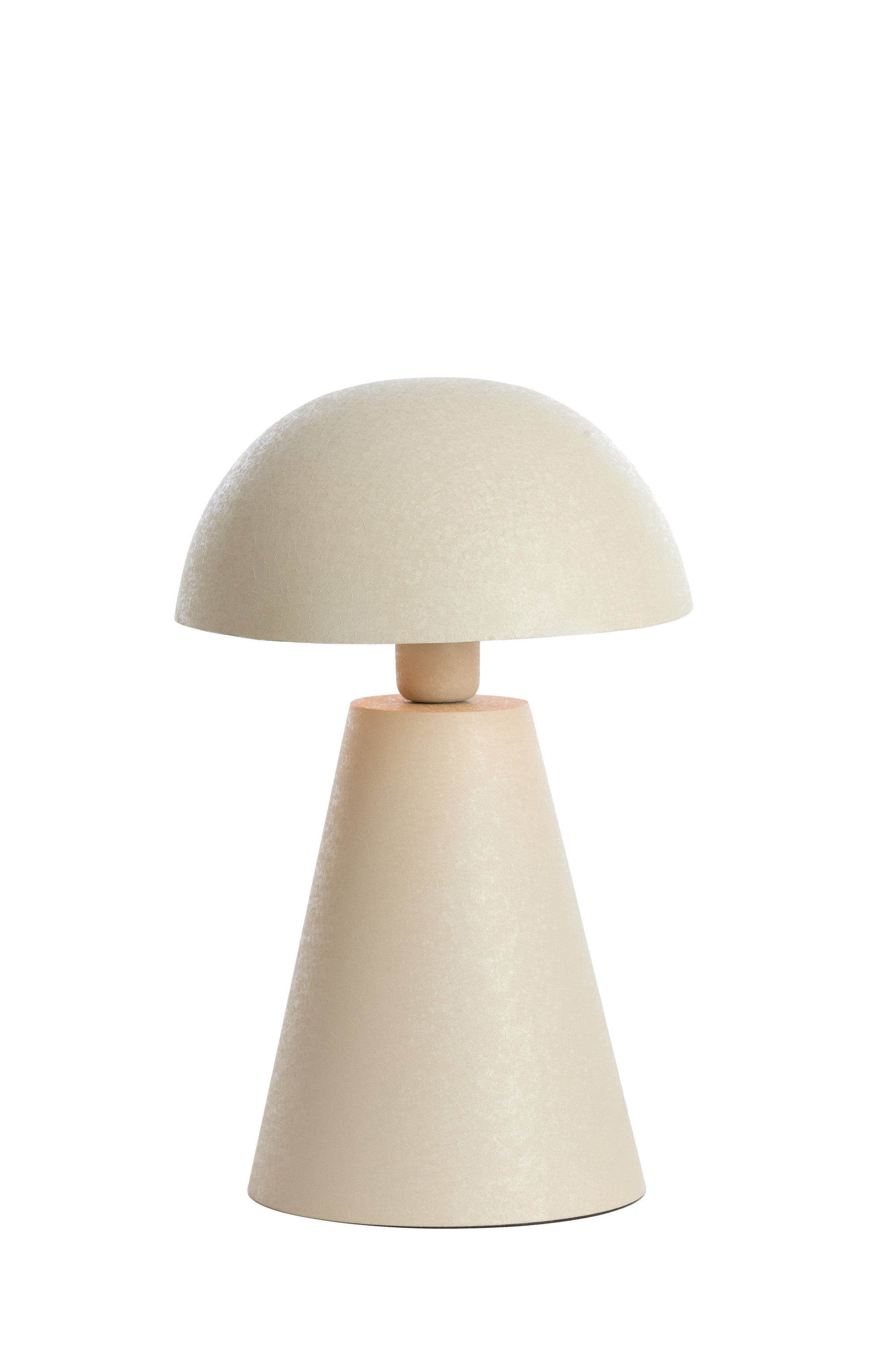 Surrina Matt Light Grey Metal Table Lamp 41cm