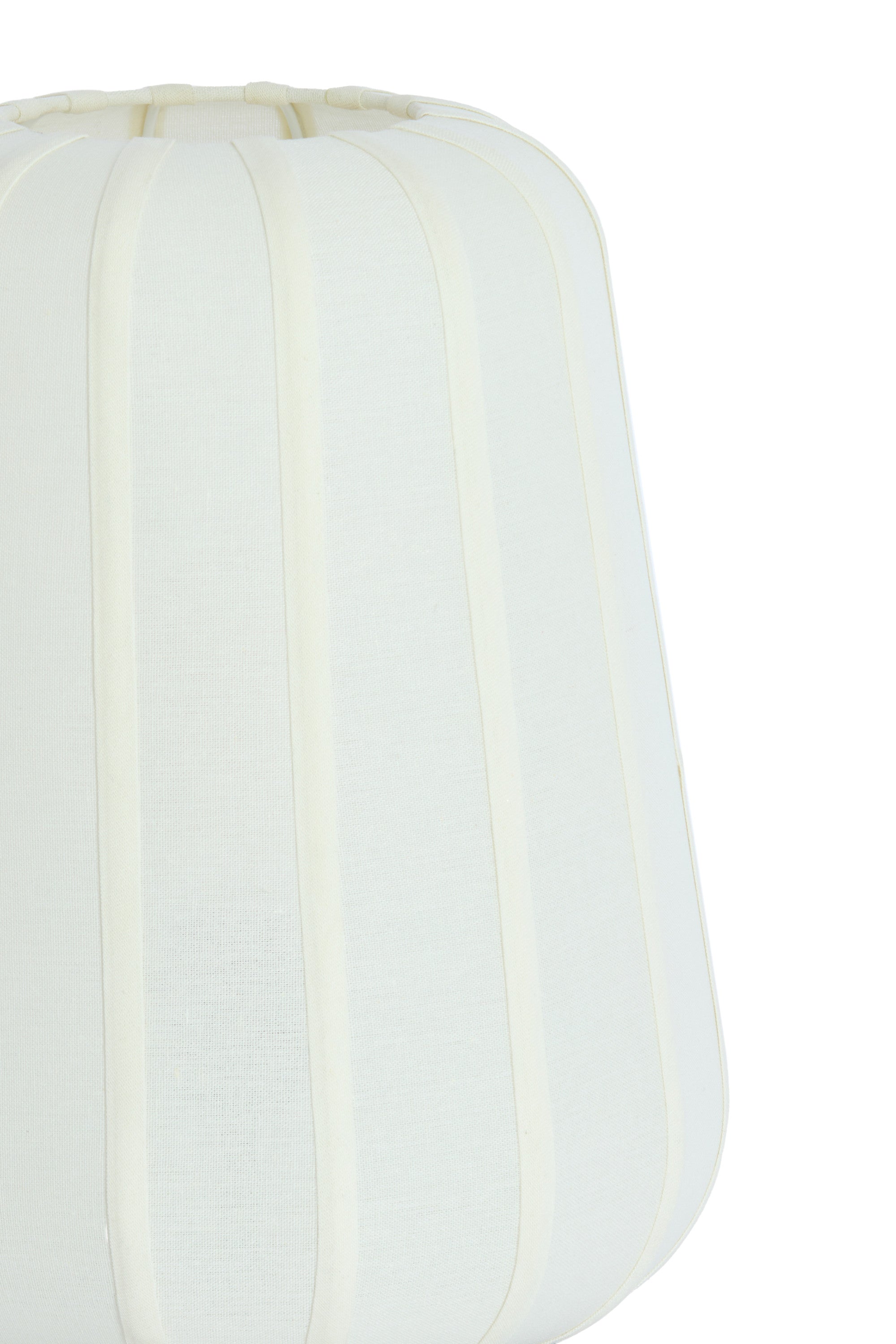 Bibia Dark Brown Wood Effect & White Table Lamp 41.5cm