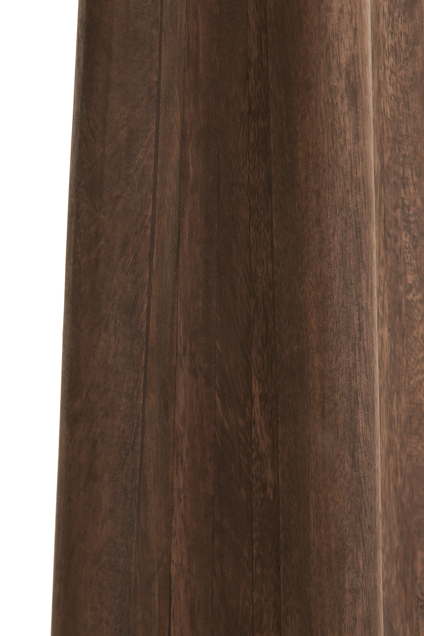 Navelli Matt Grey/Brown Wood Floor Lamp Base