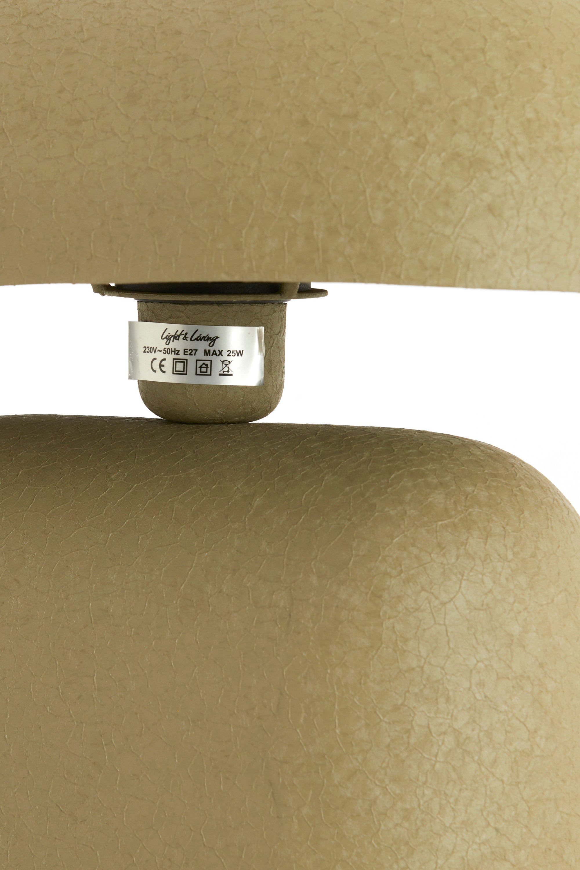 Todd Matt Olive Green Metal Table Lamp