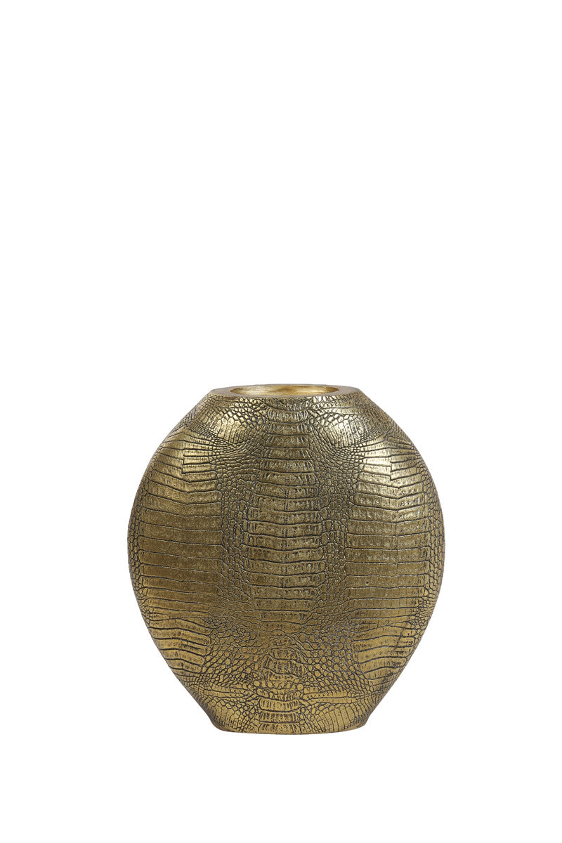 Skeld Antique Bronze Vase 31.5cm