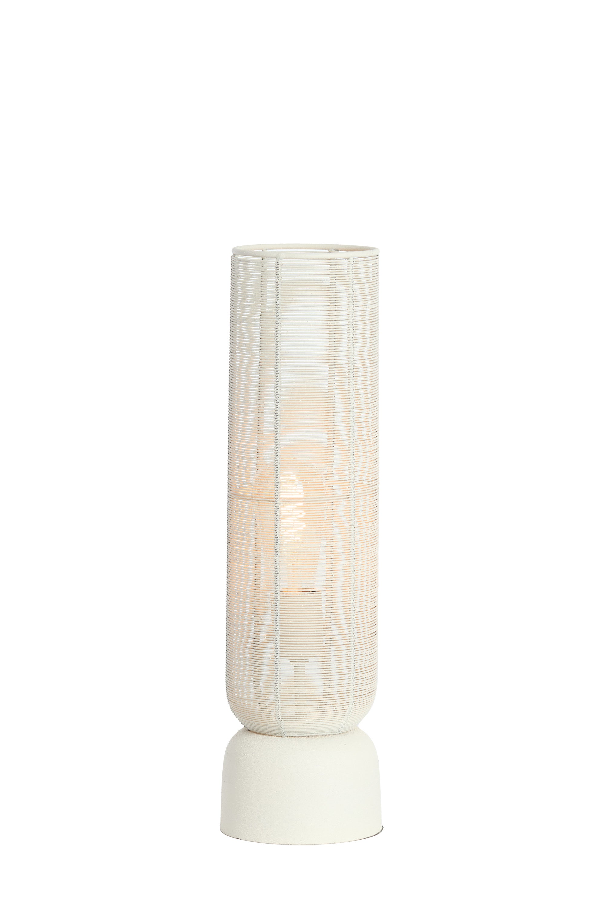 Lezuza Cream Metal Table Lamp 49.5cm