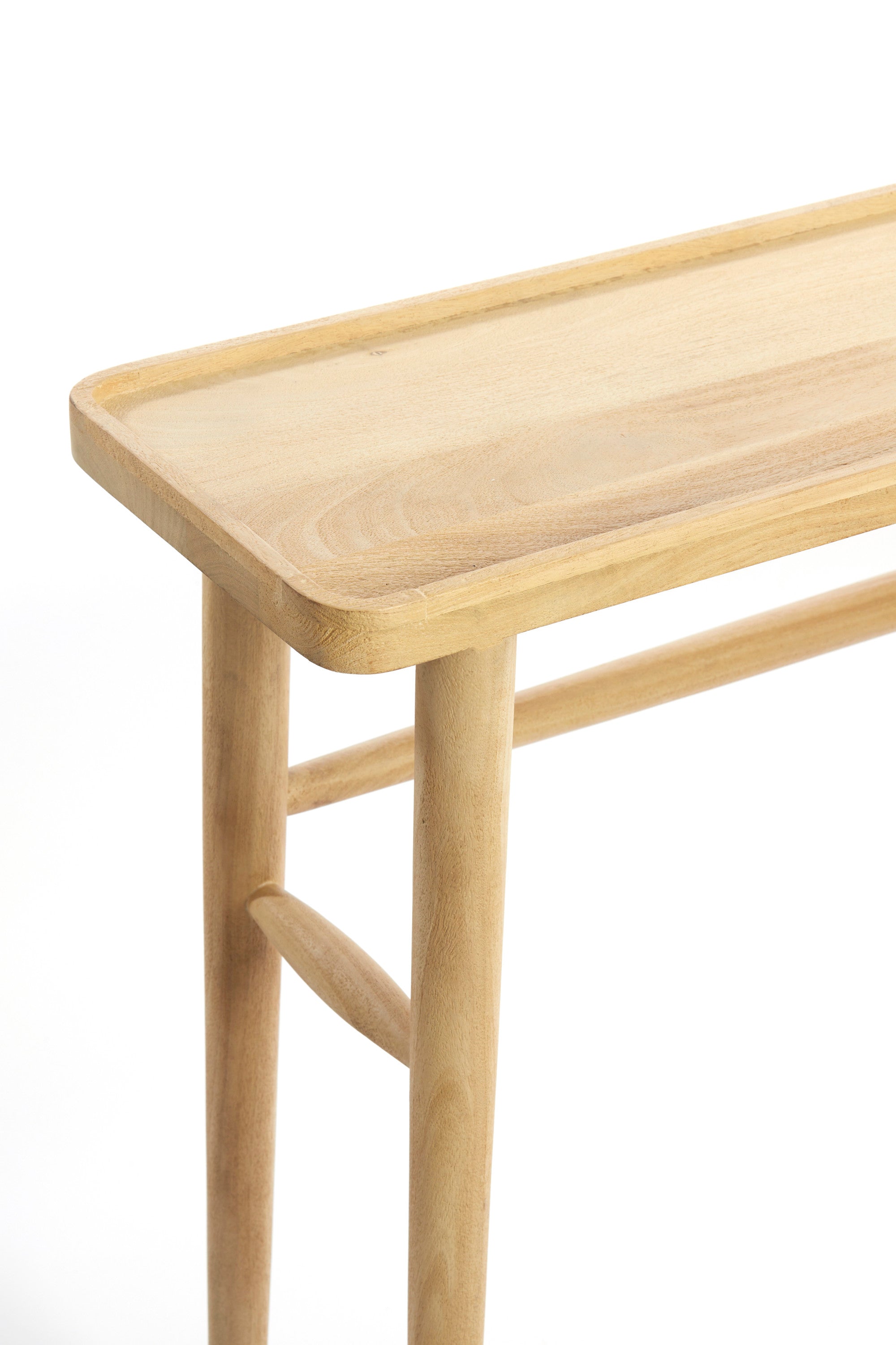 Qiano Natural Mango Wood Console Table 82cm