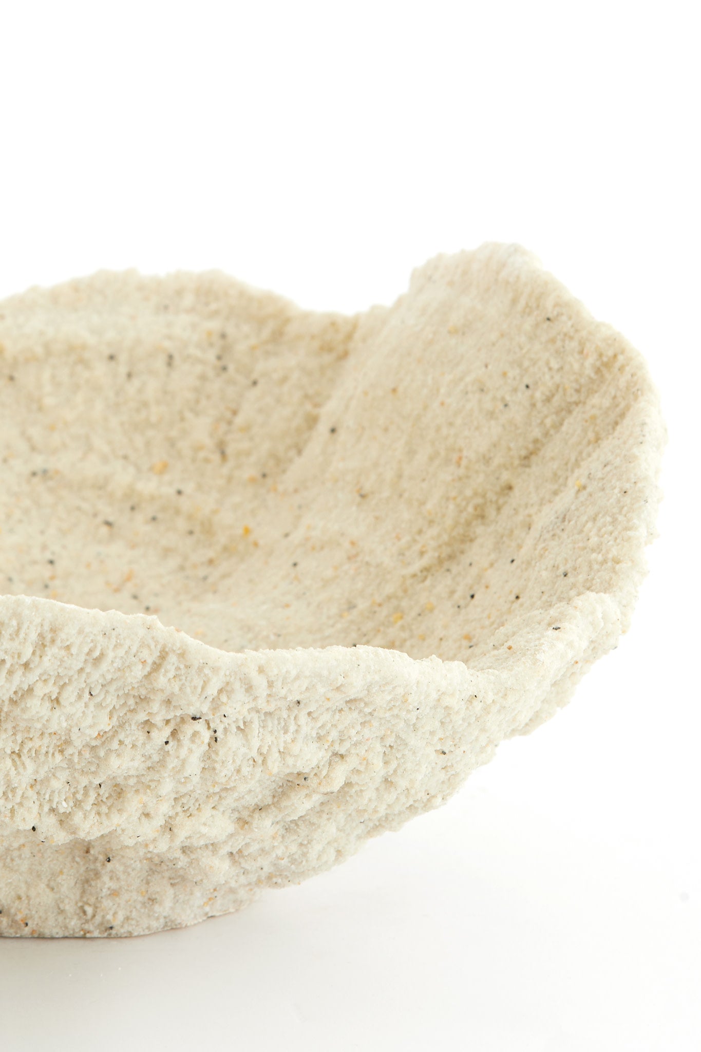 Coral Cream Ornament 11cm