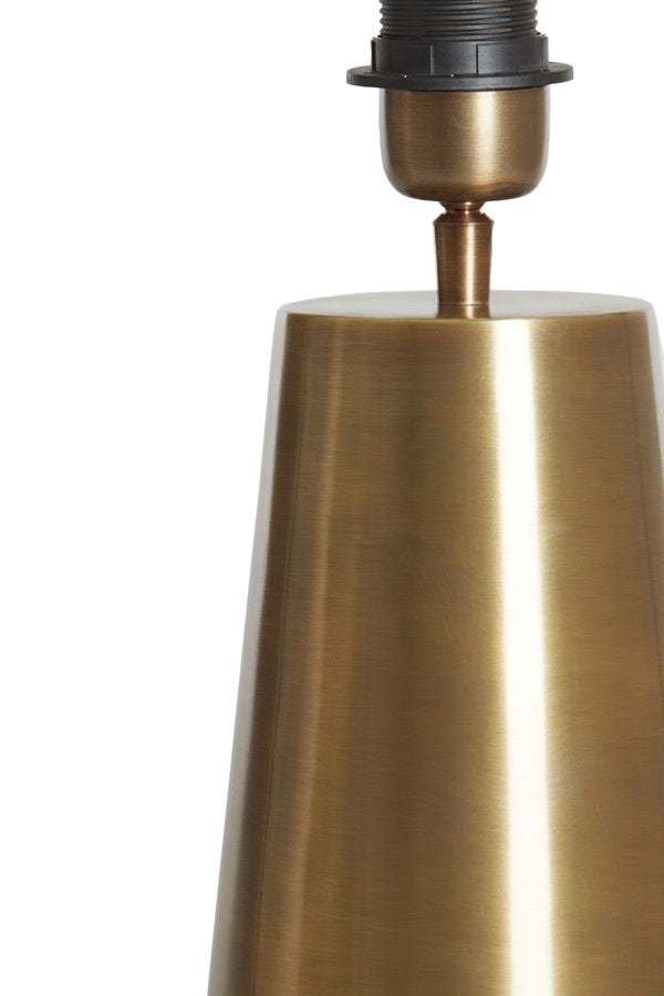 Yelos Antique Bronze Metal Table Lamp Base 43cm