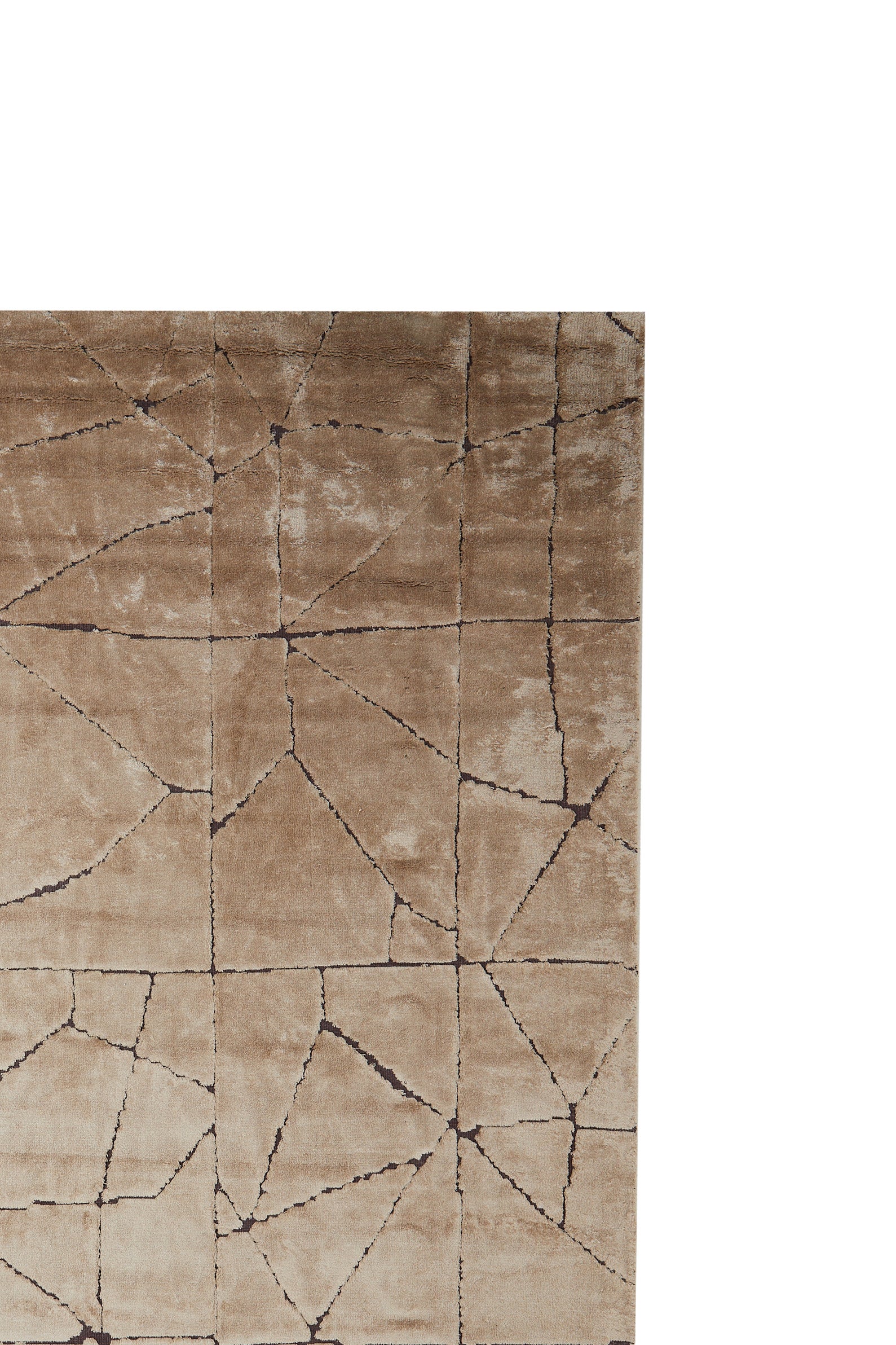 Dacula Tonal Brown Rectangular Rug 160x230cm
