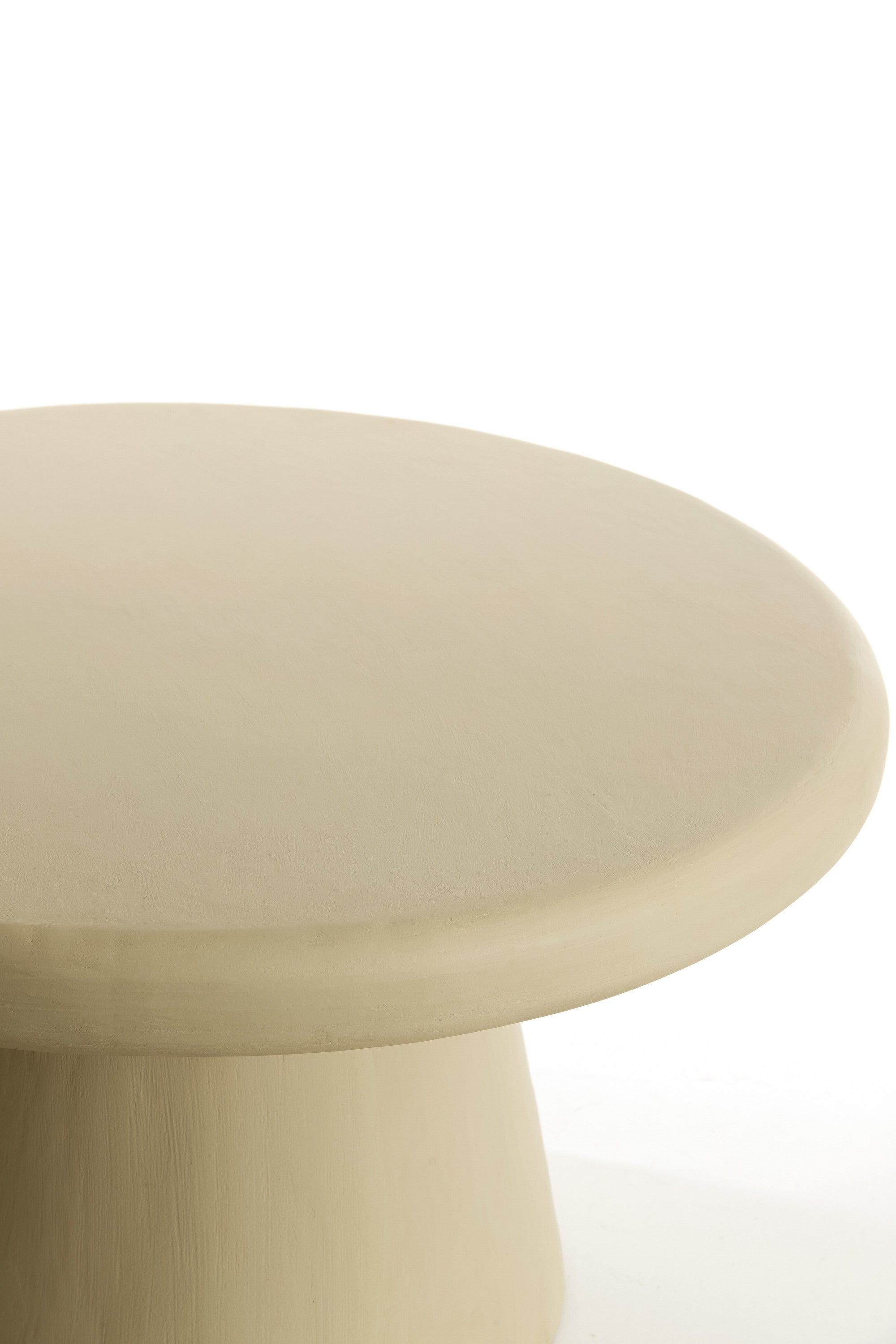 Kulona Beige Wood Round Coffee Table 70cm