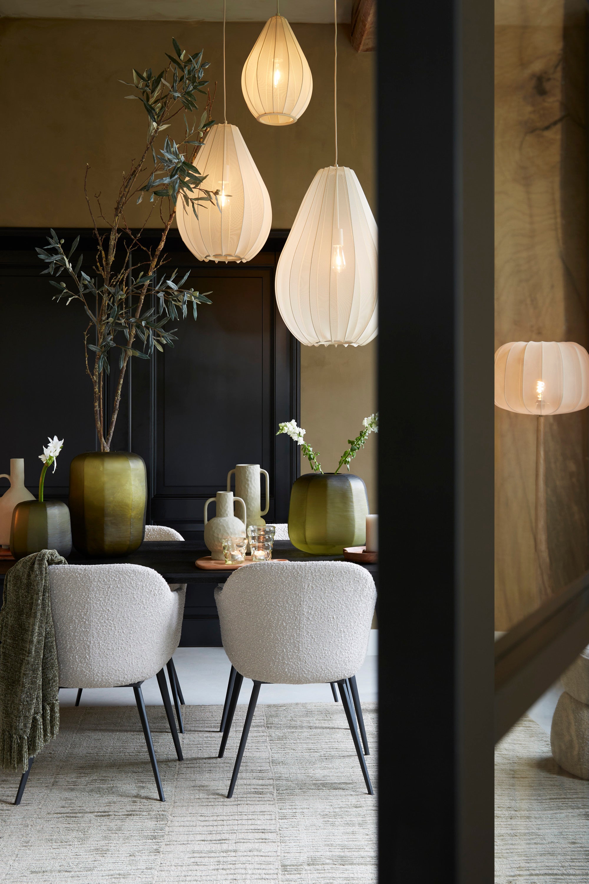 Itela Sand Pendant Light 50cm