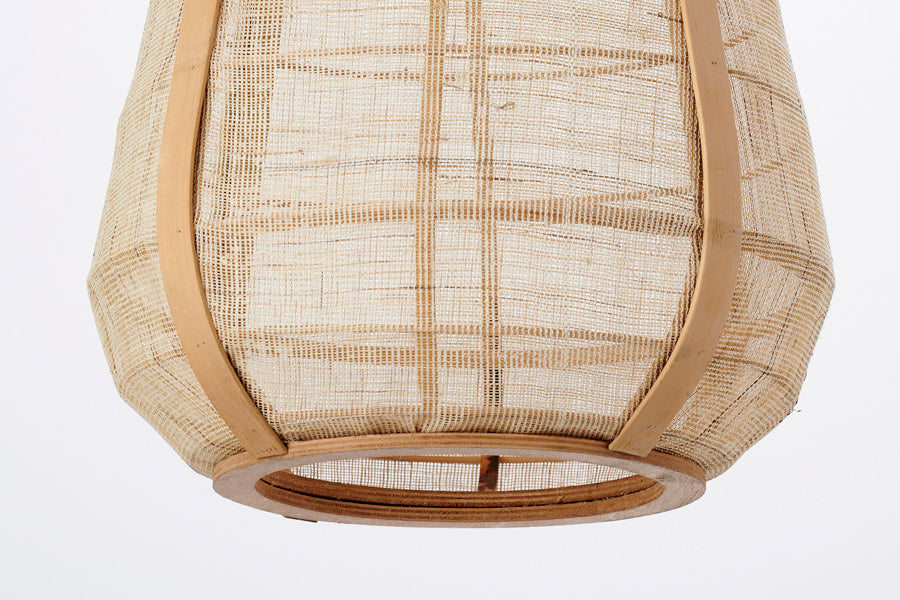 Jacinto Natural Bamboo Pendant Light 38cm