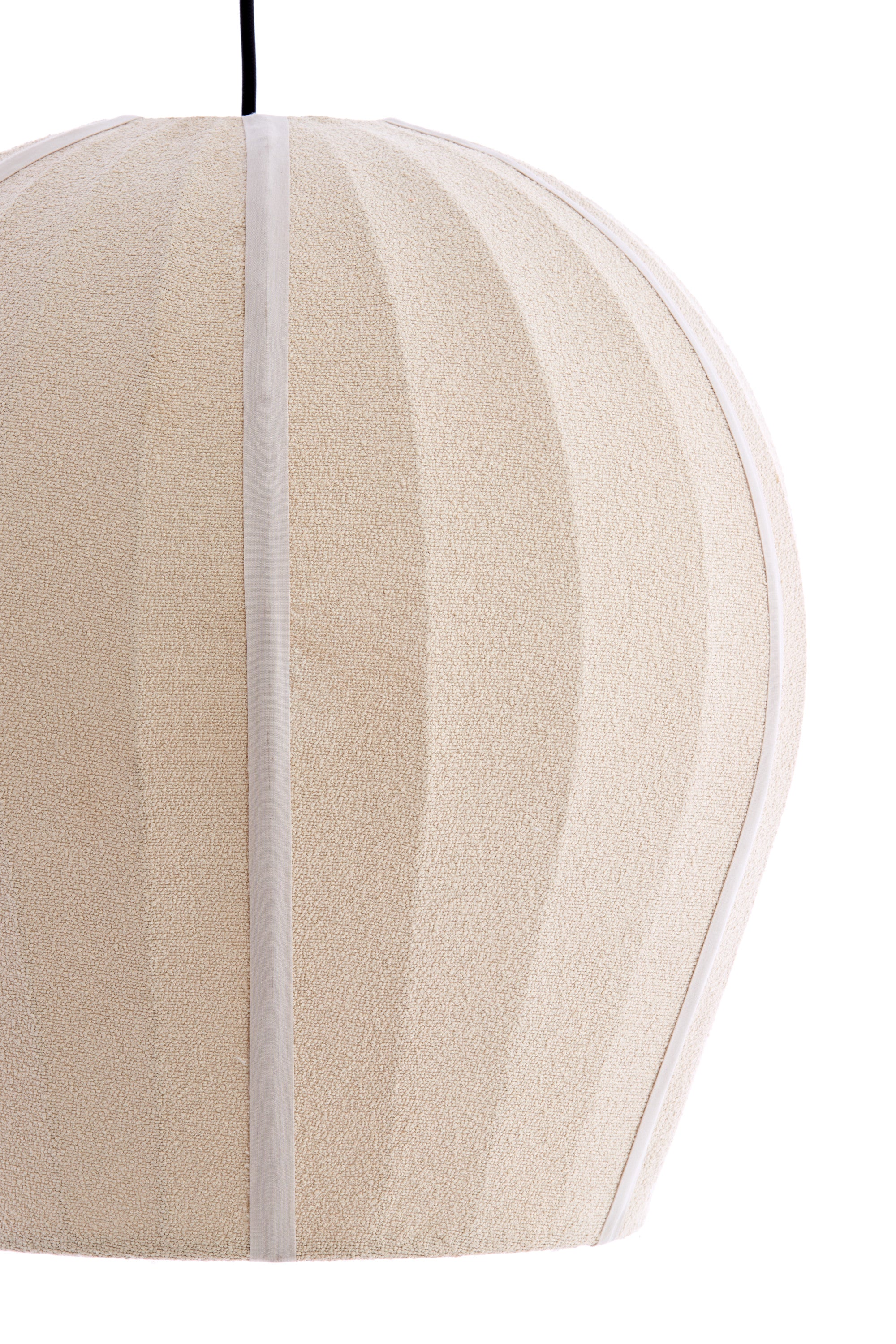 Zagori Sand Bouclé Pendant Light 44cm