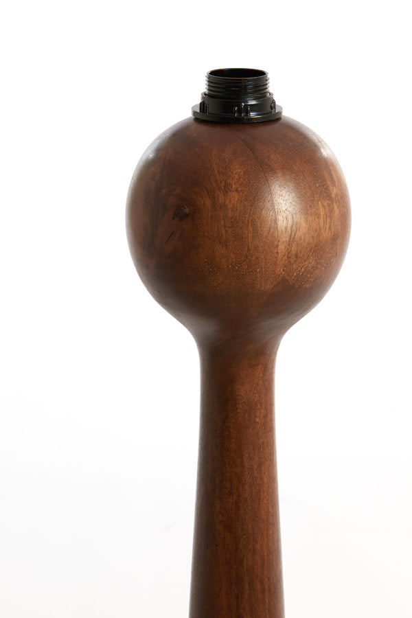 Festina Russet Wood Floor Lamp Base