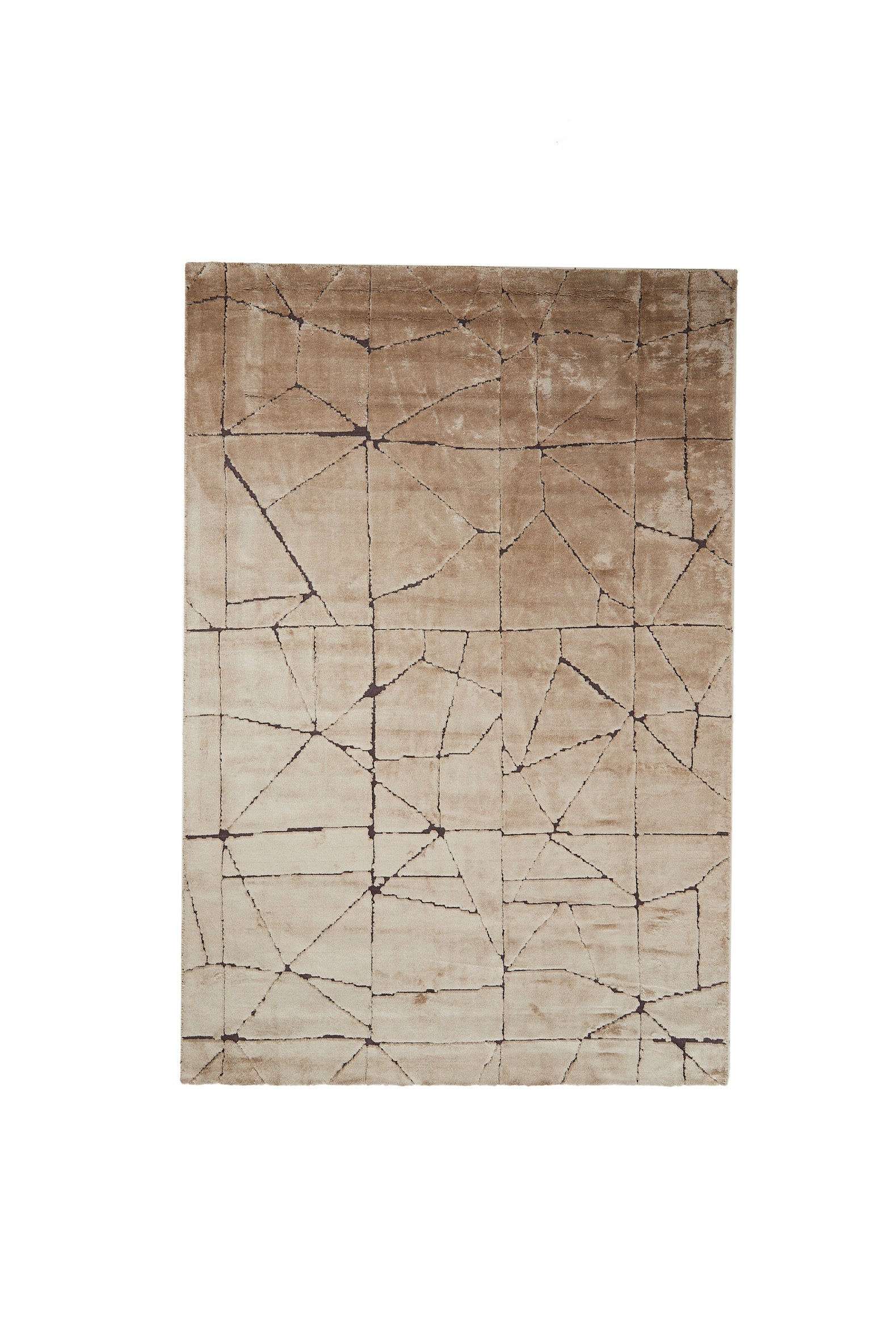 Dacula Tonal Brown Rectangular Rug 160x230cm