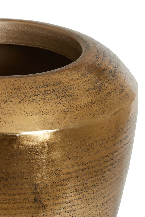 Louie Antique Bronze Metal Vase 89cm