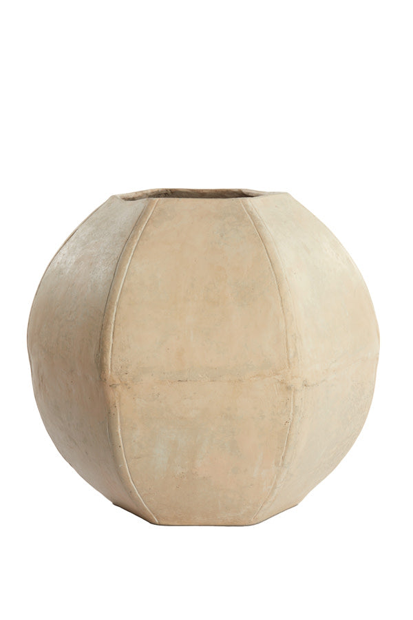Melis Natural Papier Mâché Decorative Planter 44.5cm
