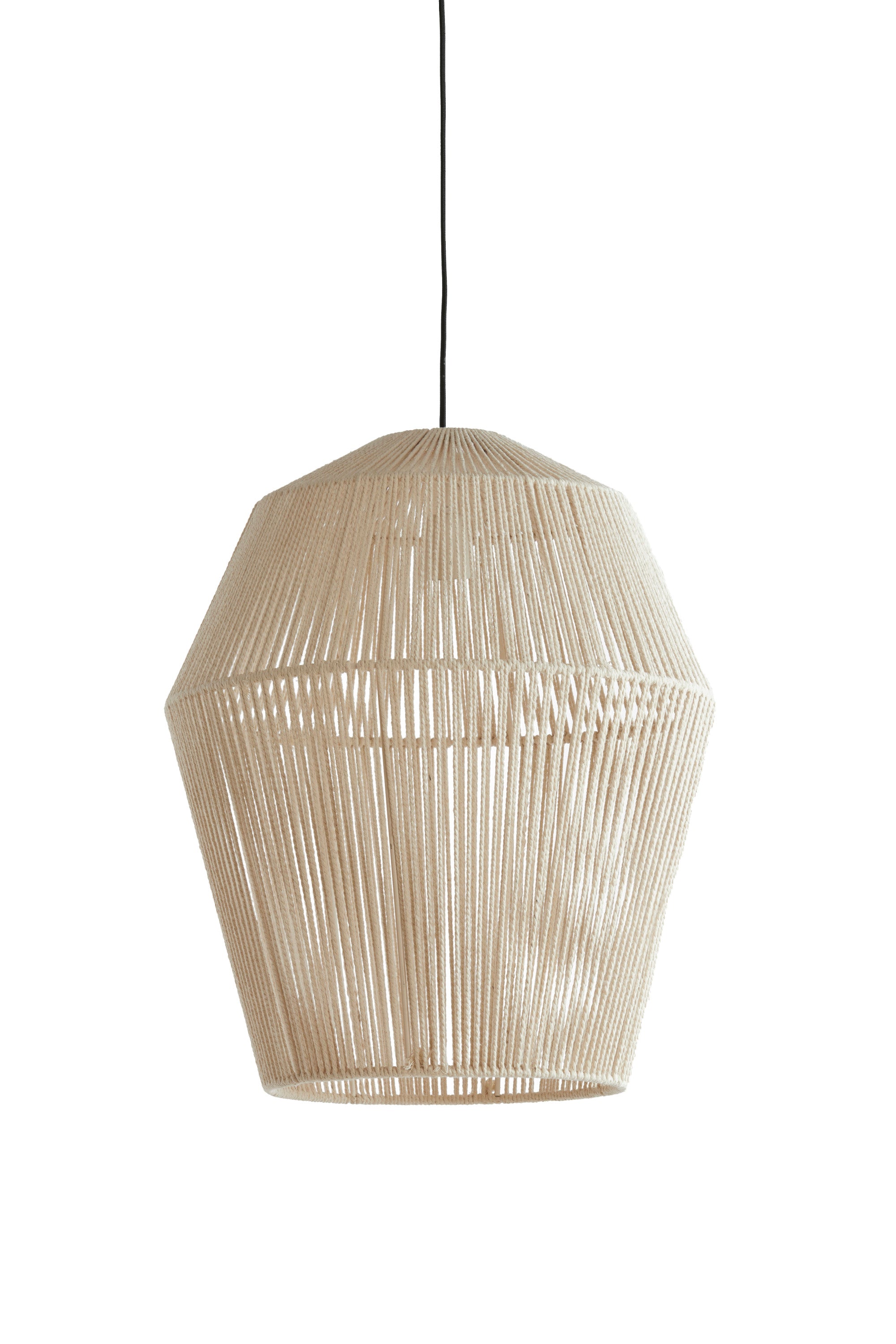 Deya Cream Metal Pendant Light 45cm