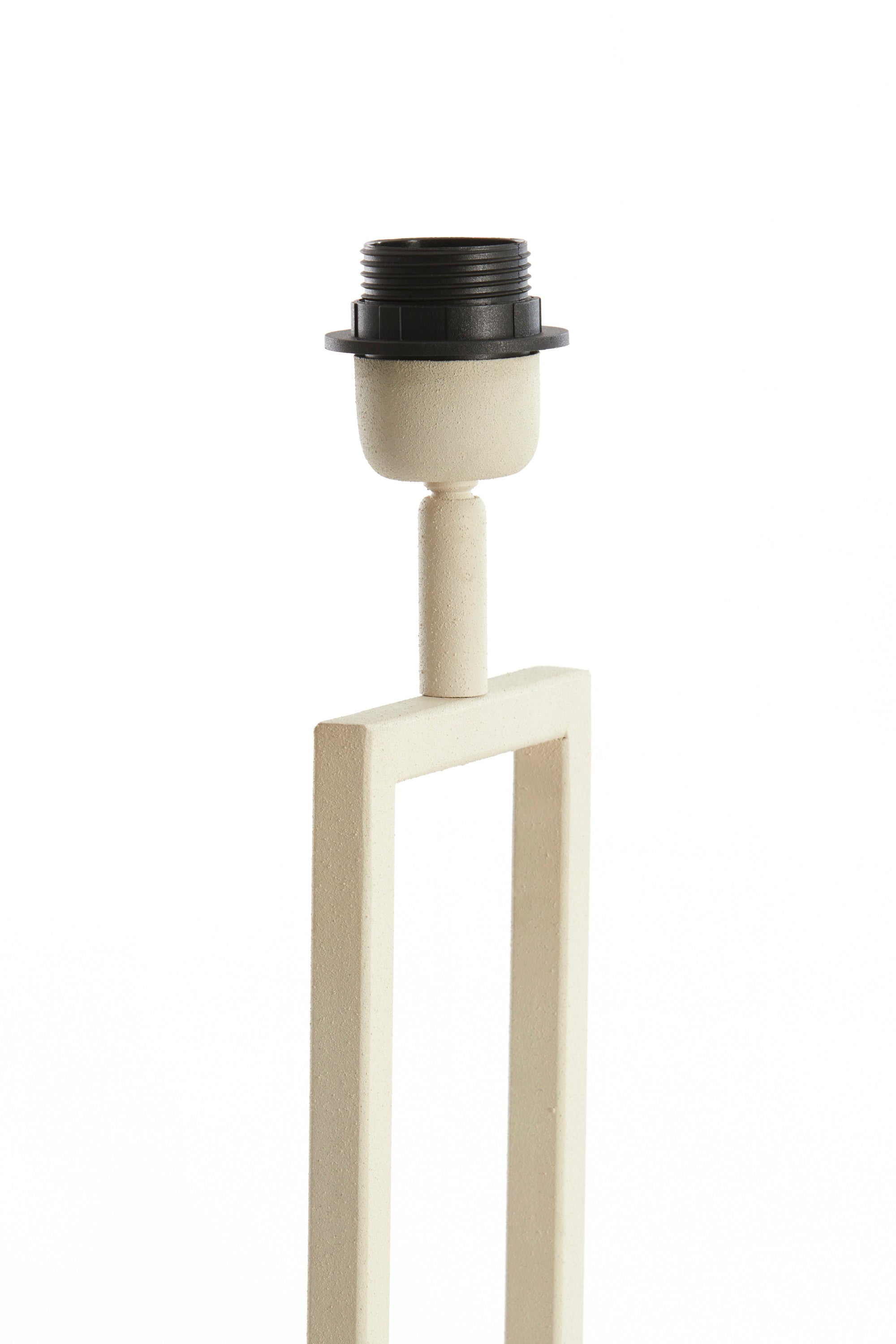 Shiva Cream Metal Table Lamp Base 41cm