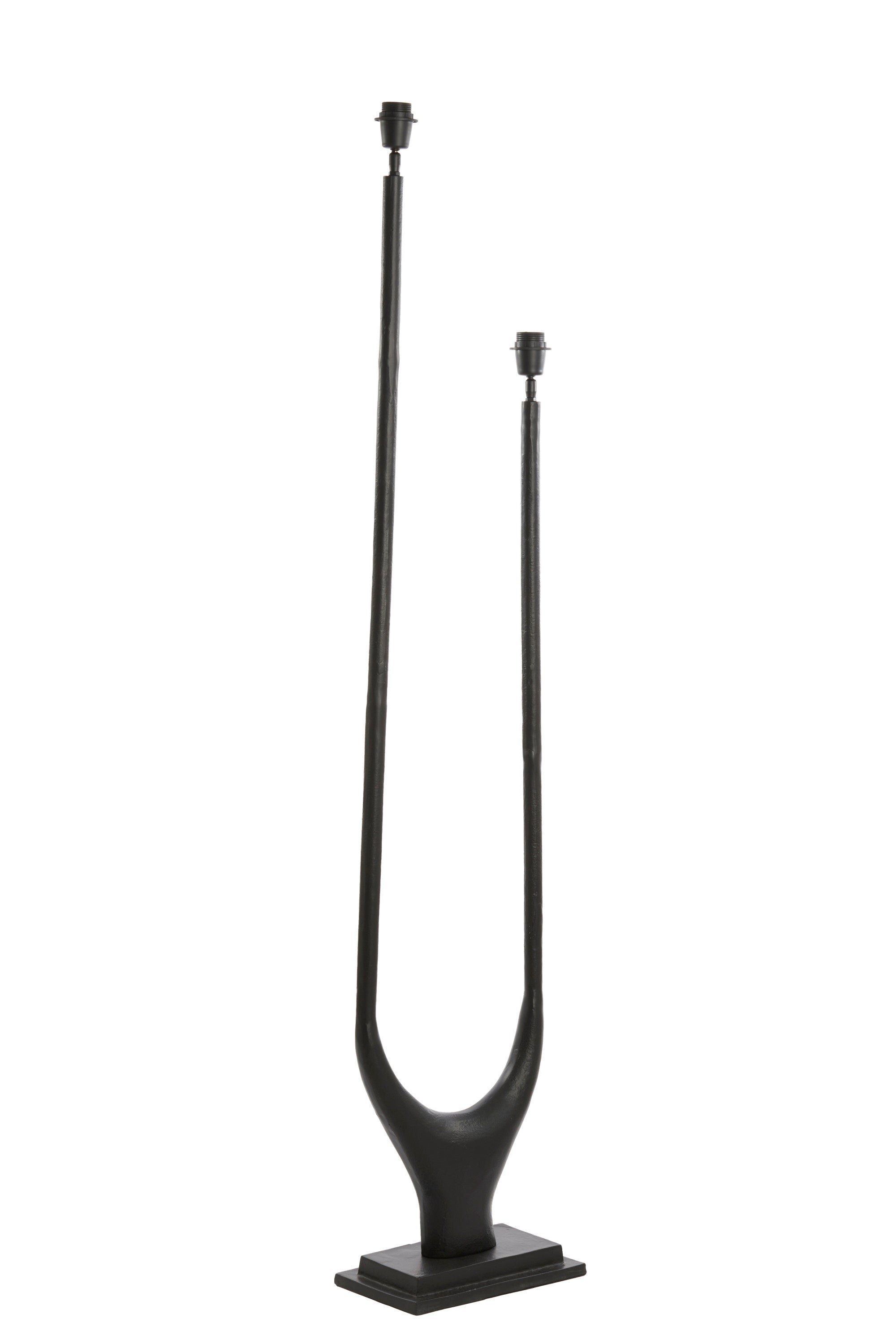 Gavi Matt Black 2 Light Floor Lamp