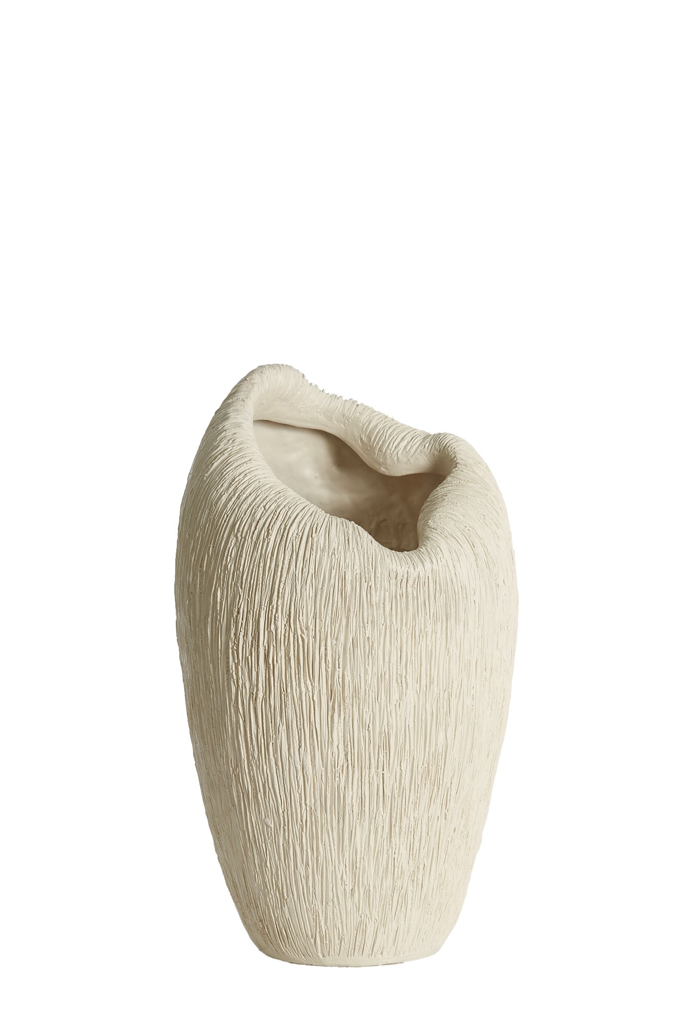 Denisa Cream Vase 50cm