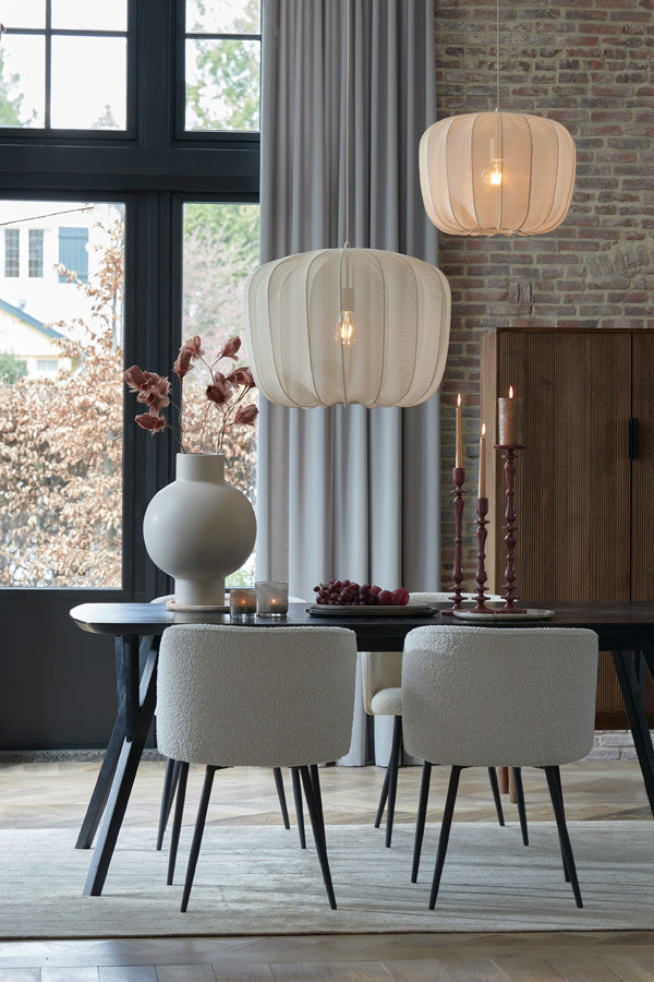 Plumeria Sand Pendant Light 60cm