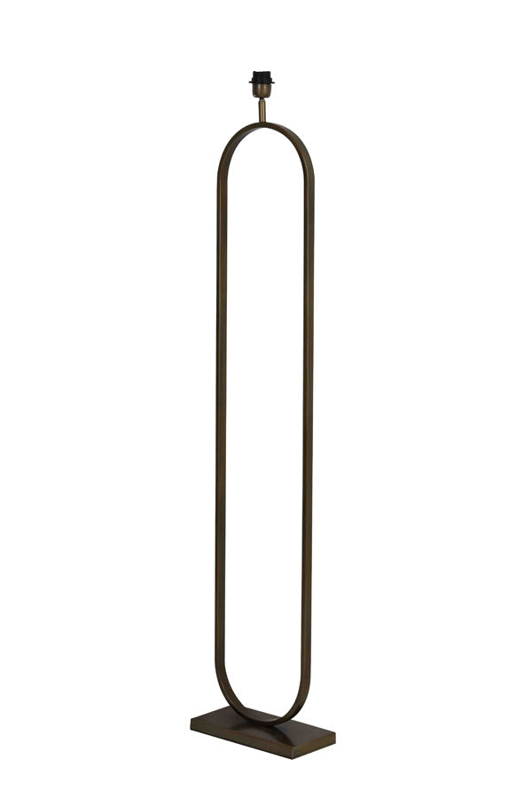 Jamiri Antique Bronze Metal Floor Lamp Base
