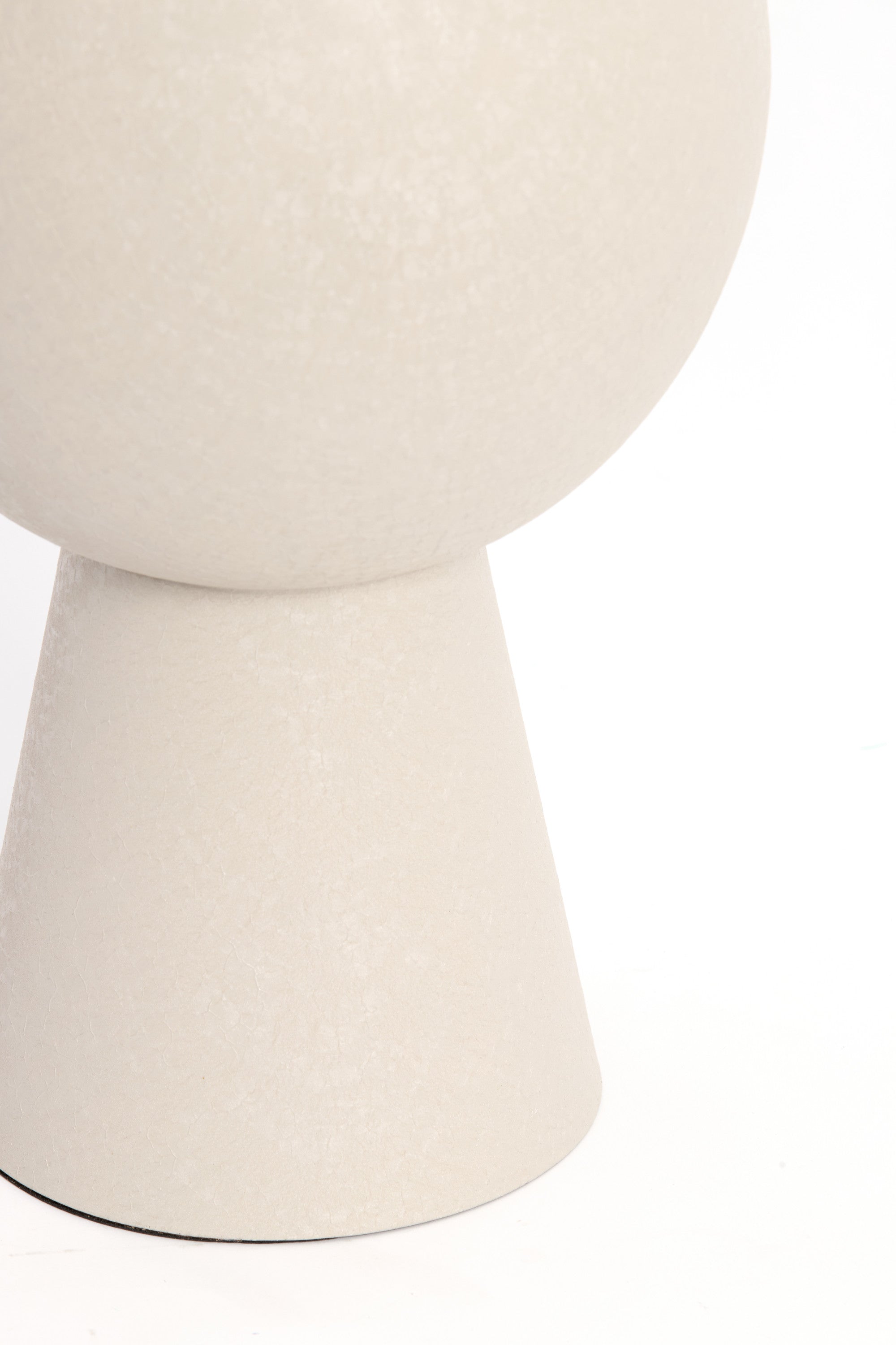 Chedi Matt Light Grey Metal Vase 75cm