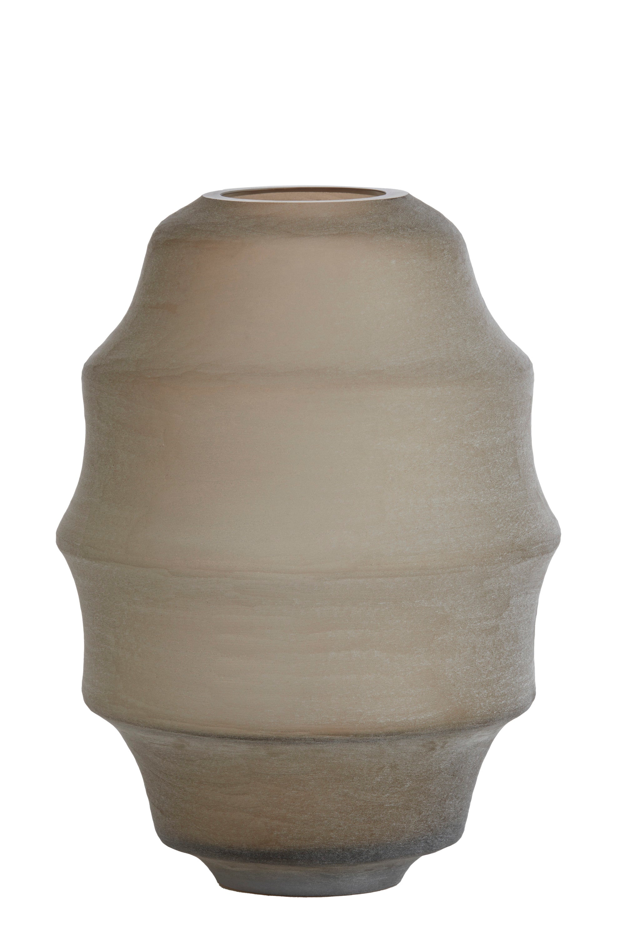 Nayoro Matt Light Brown Glass Vase 42cm