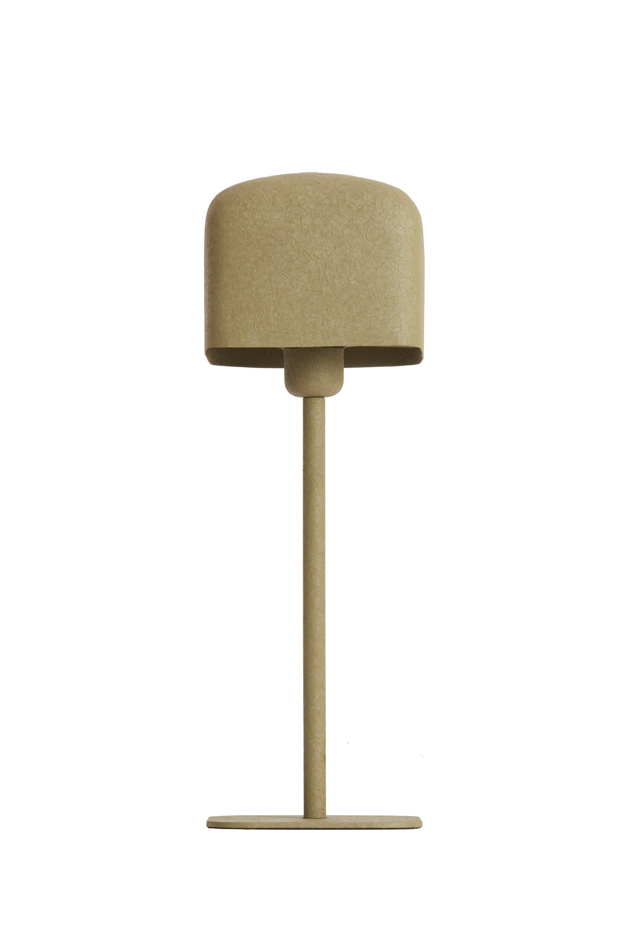 Elenie Matt Olive Green Metal Table Lamp 46cm