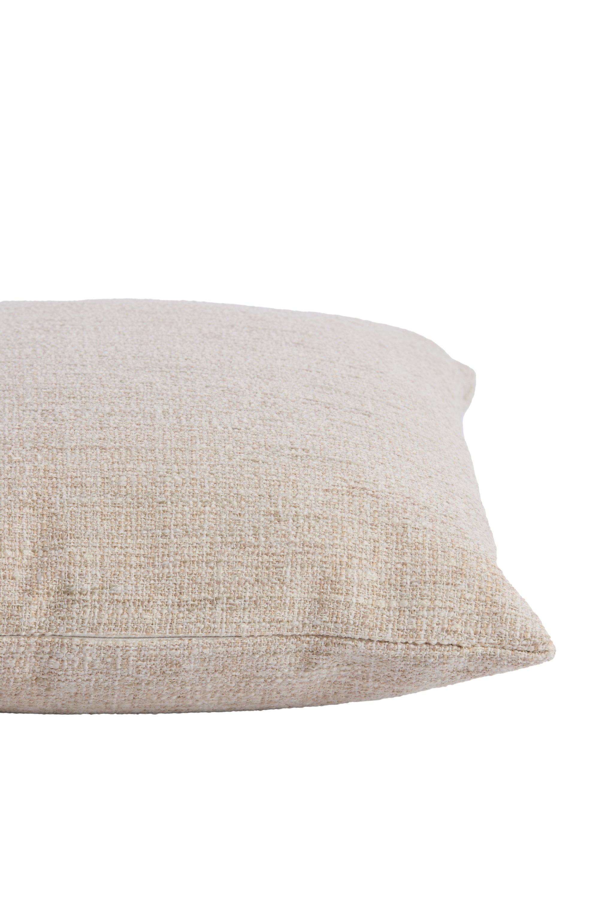 Flint Cream Square Cushion 45x45cm