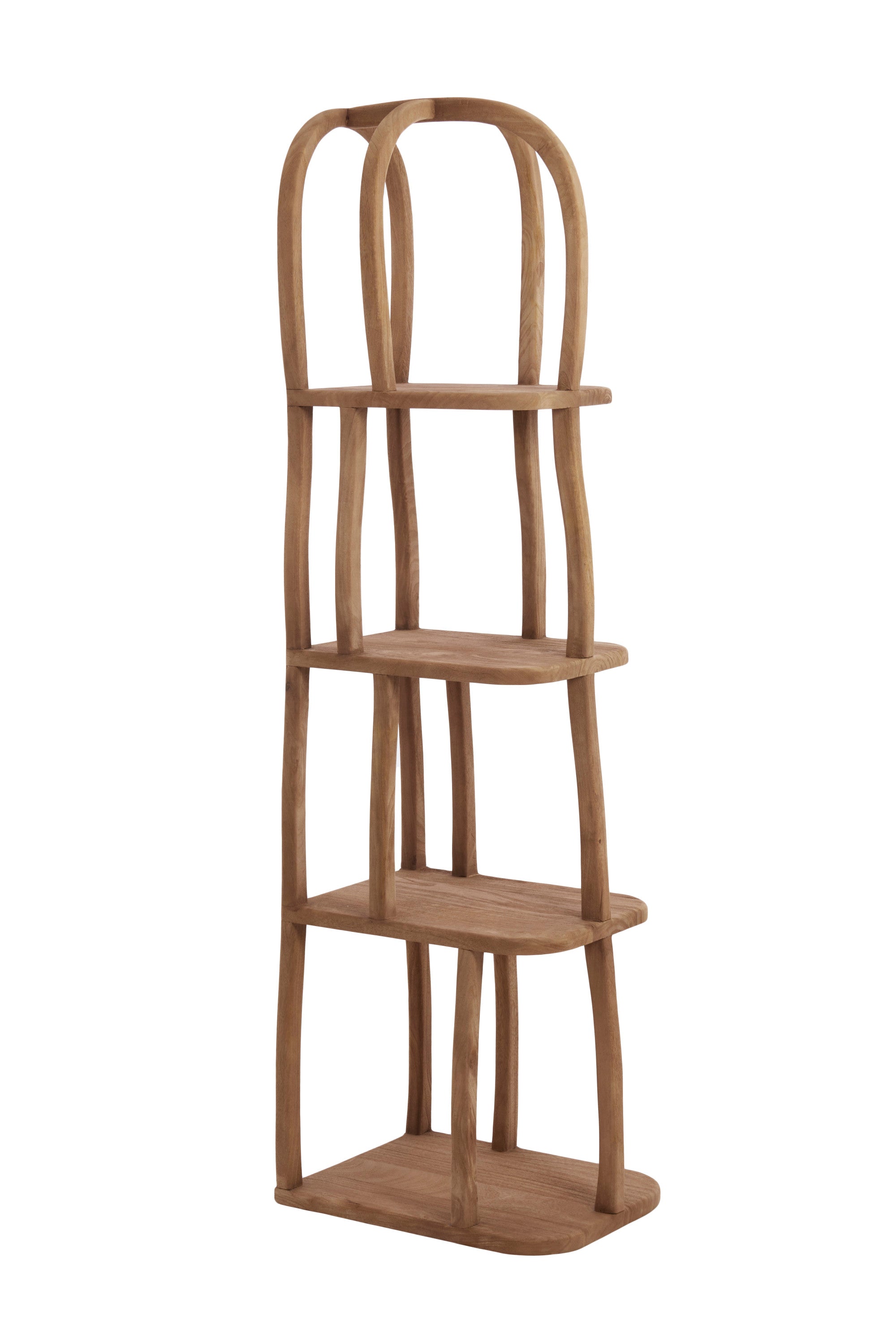 Lowe Matt Grey/Brown Wood Open Display Unit
