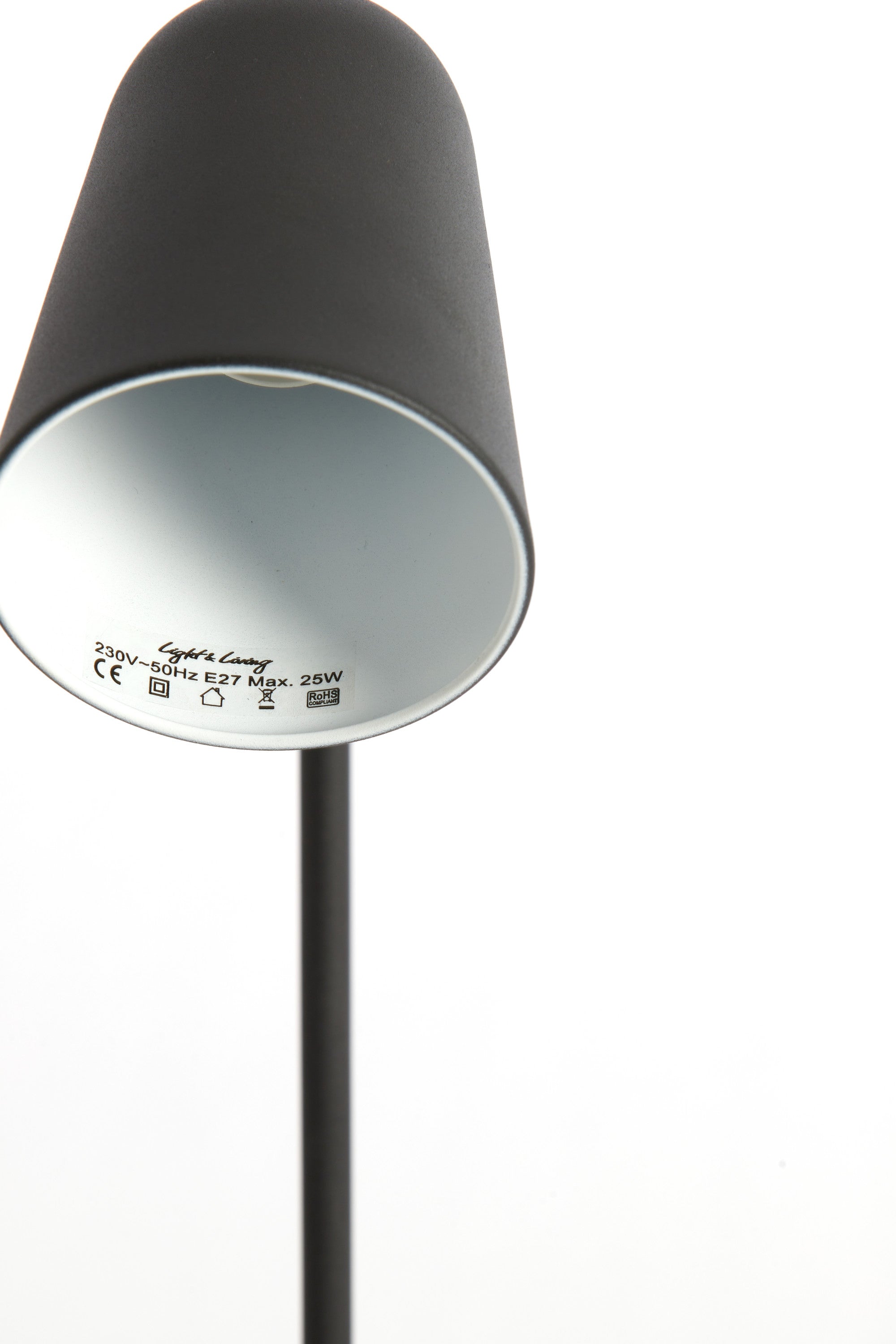 Salomo Black Metal Table Lamp