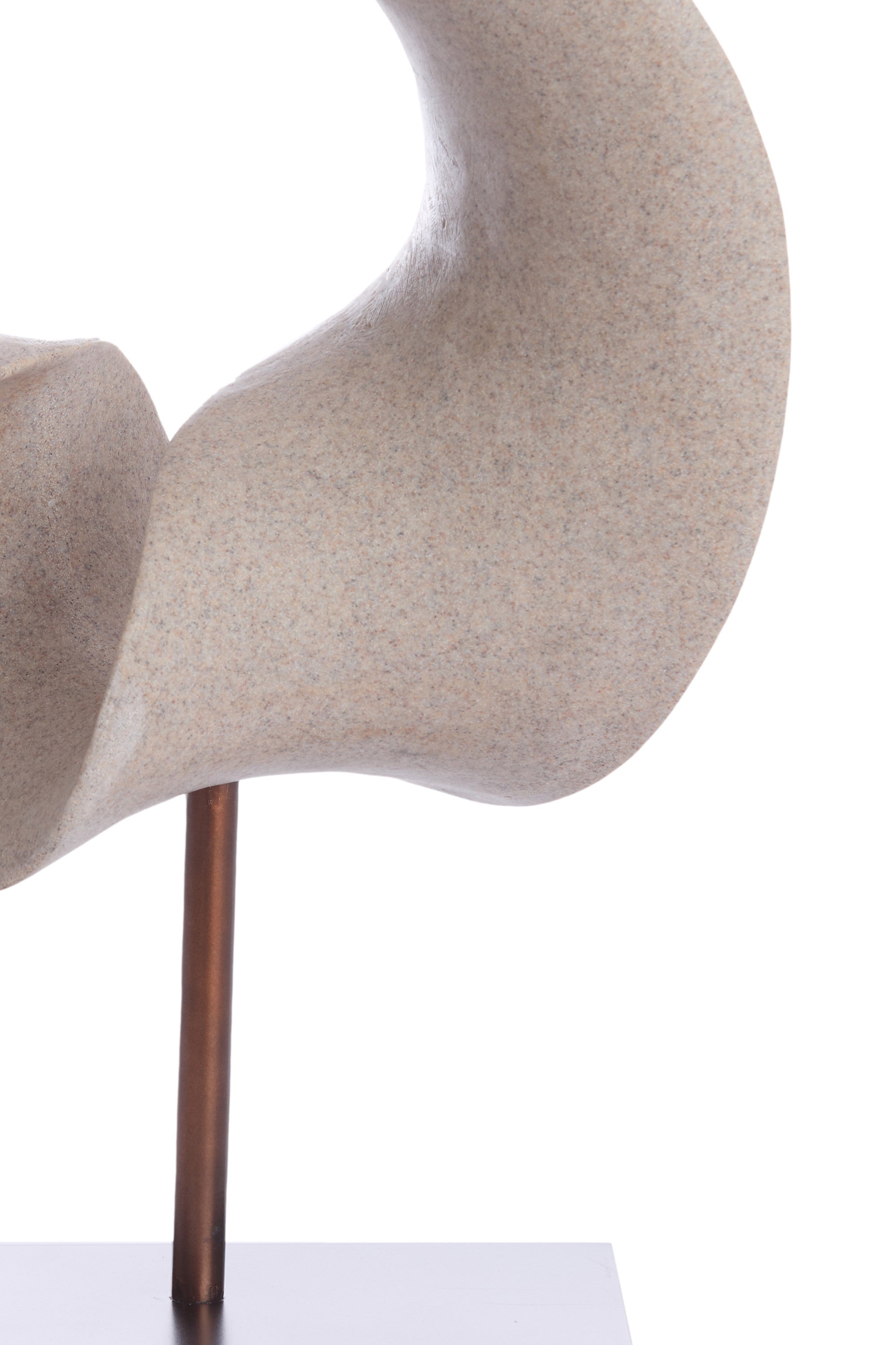 Vodice Taupe & Dark Bronze Ornament on Stand