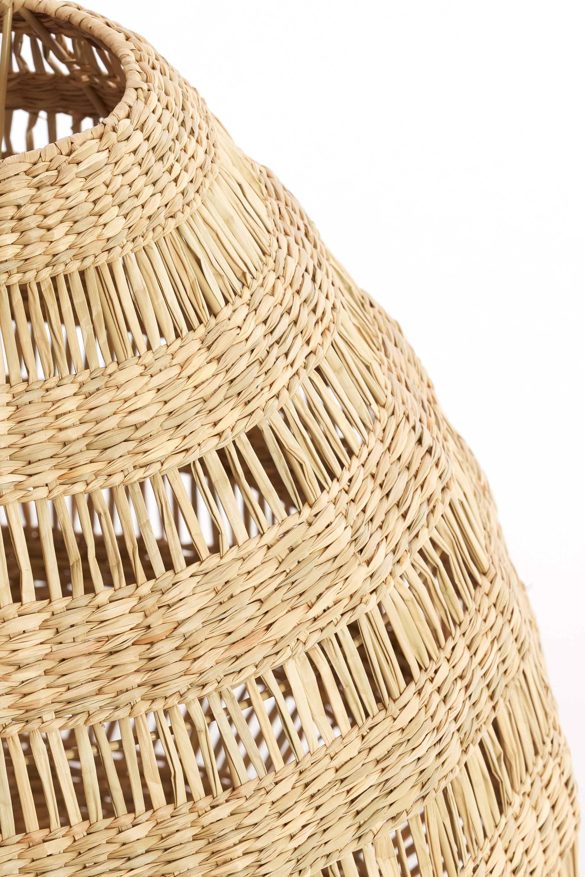 Soluna Natural Seagrass Pendant Light 47cm