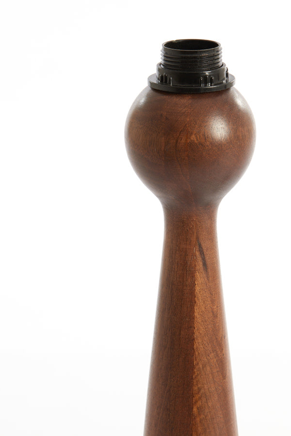 Festina Russet Wood Table Lamp Base 40cm