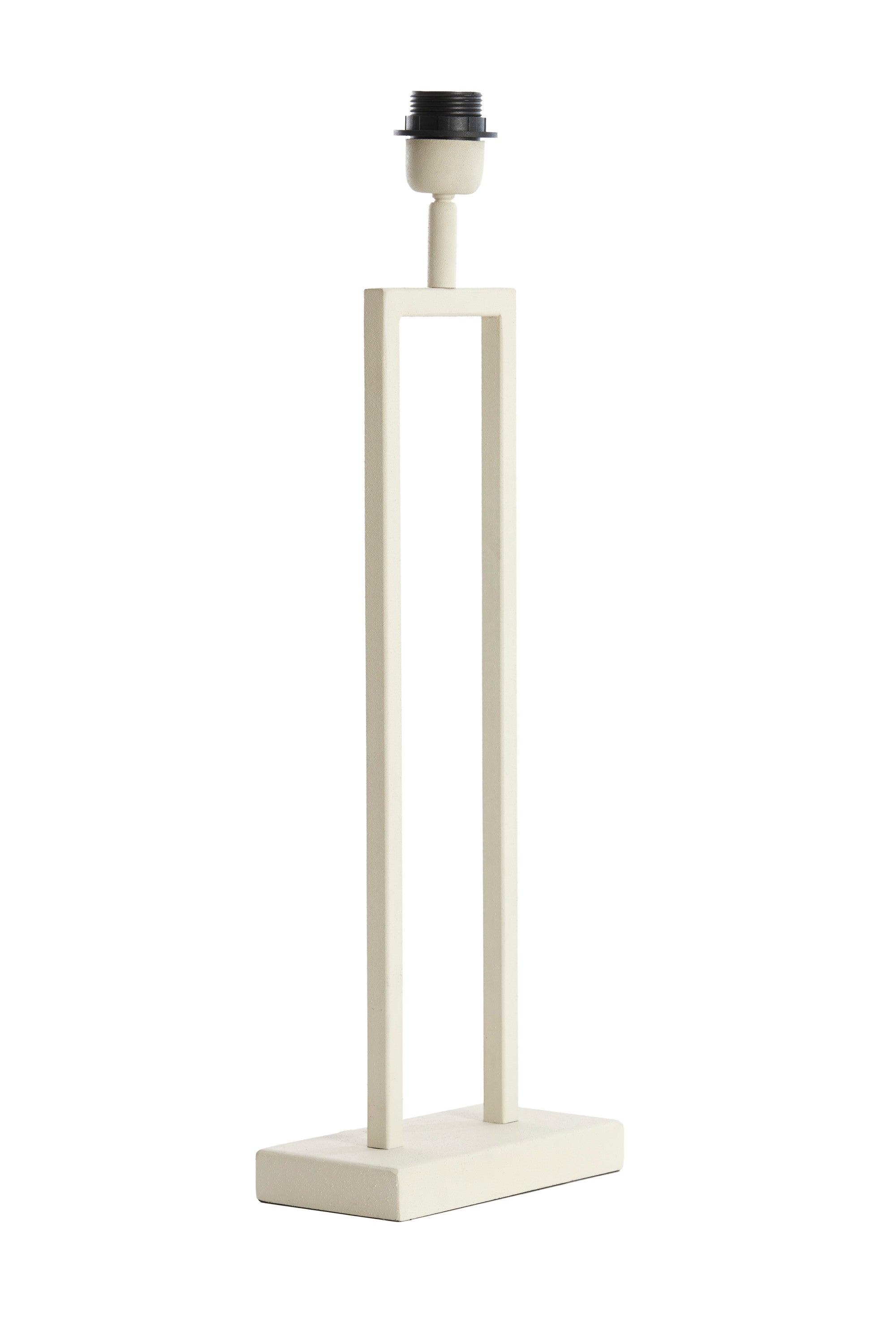 Shiva Cream Metal Table Lamp Base 55cm