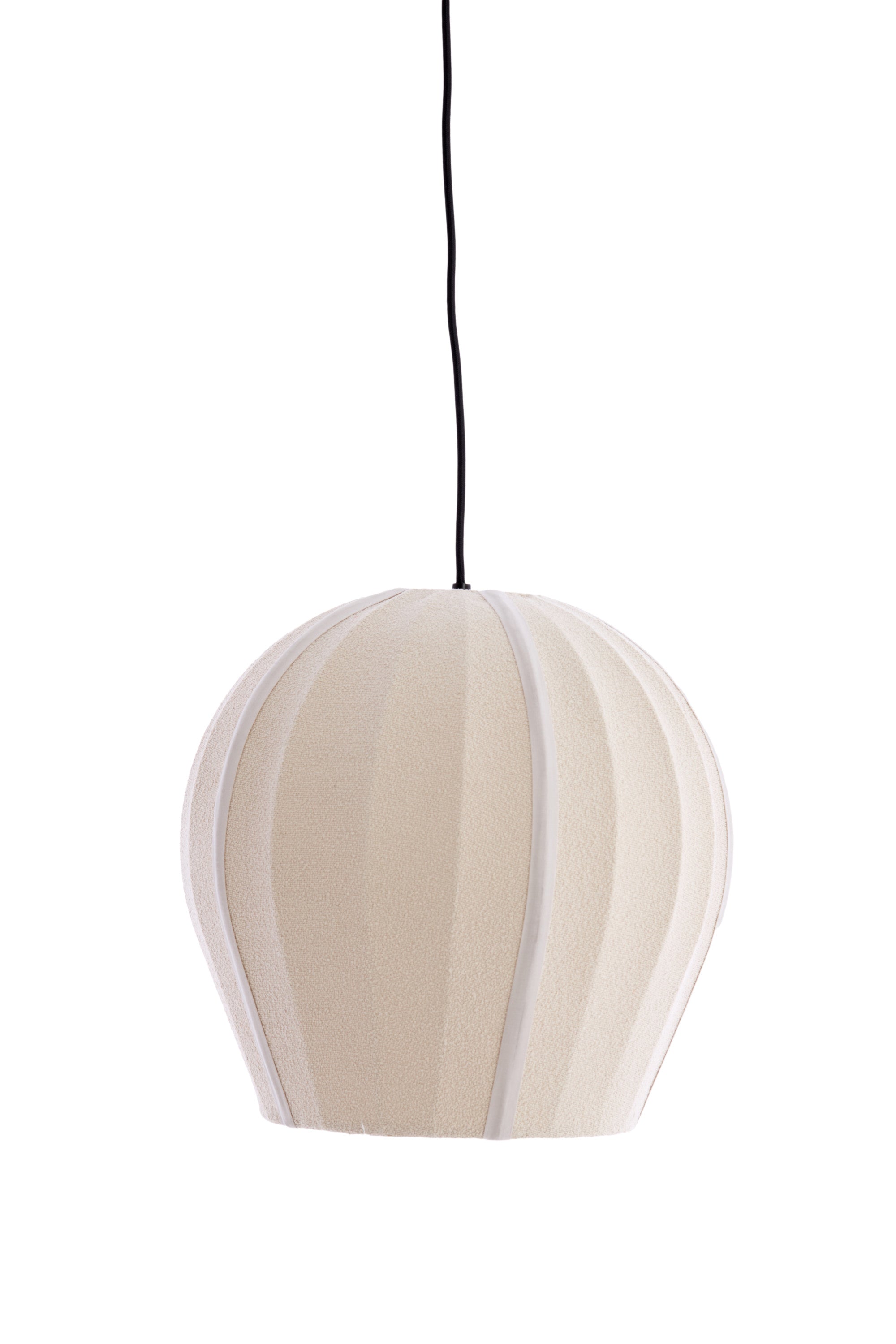 Zagori Sand Bouclé Pendant Light 35cm