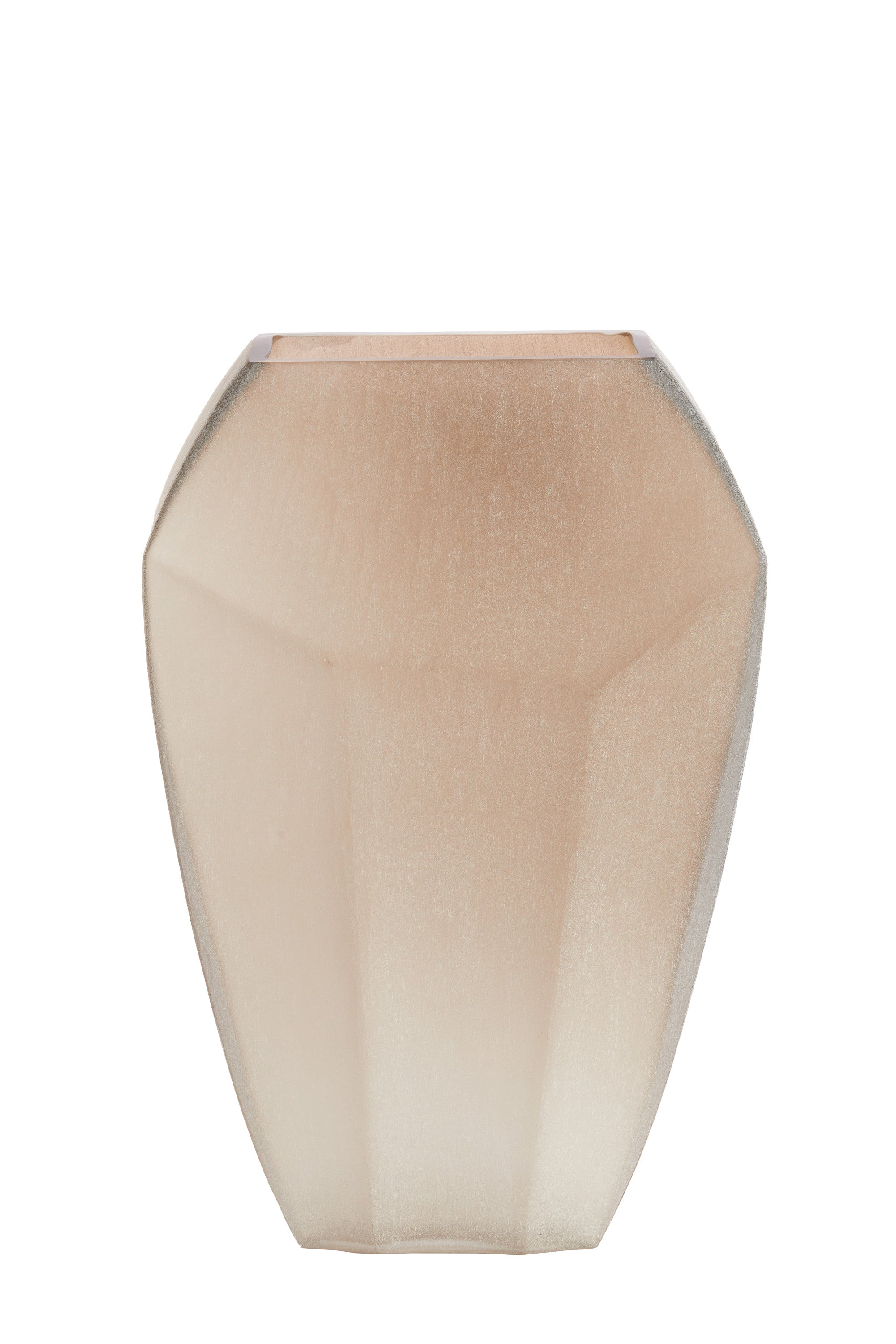 Vionna Light Brown Glass Vase 44.5cm