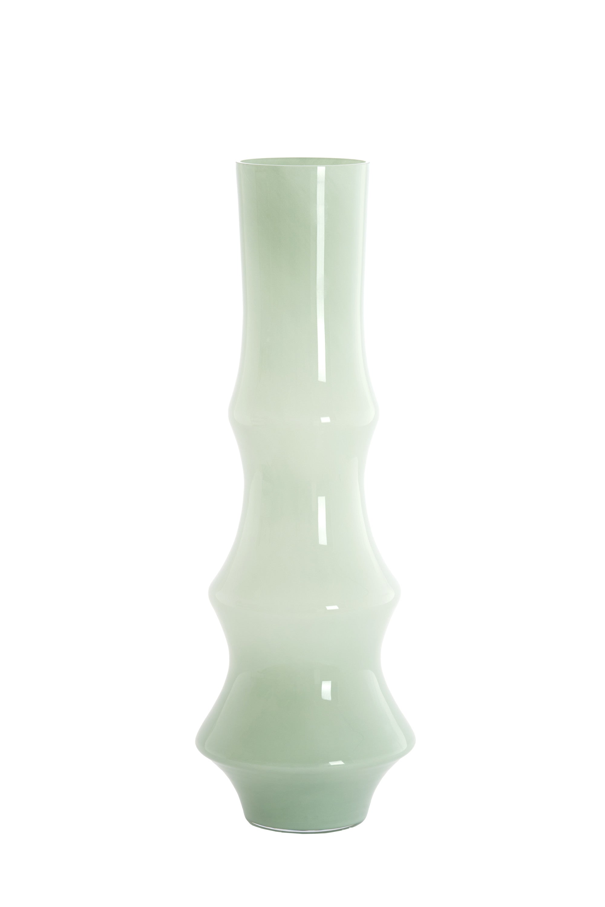 Fiorenza Mint Glass Vase 70cm