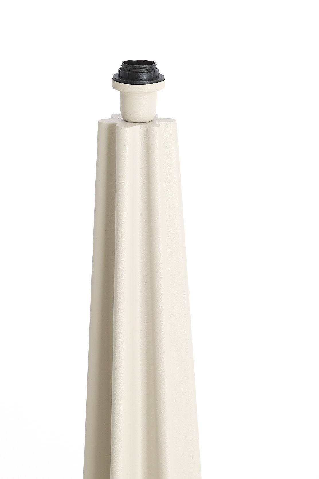 Kuala Matt Beige Metal Floor Lamp Base